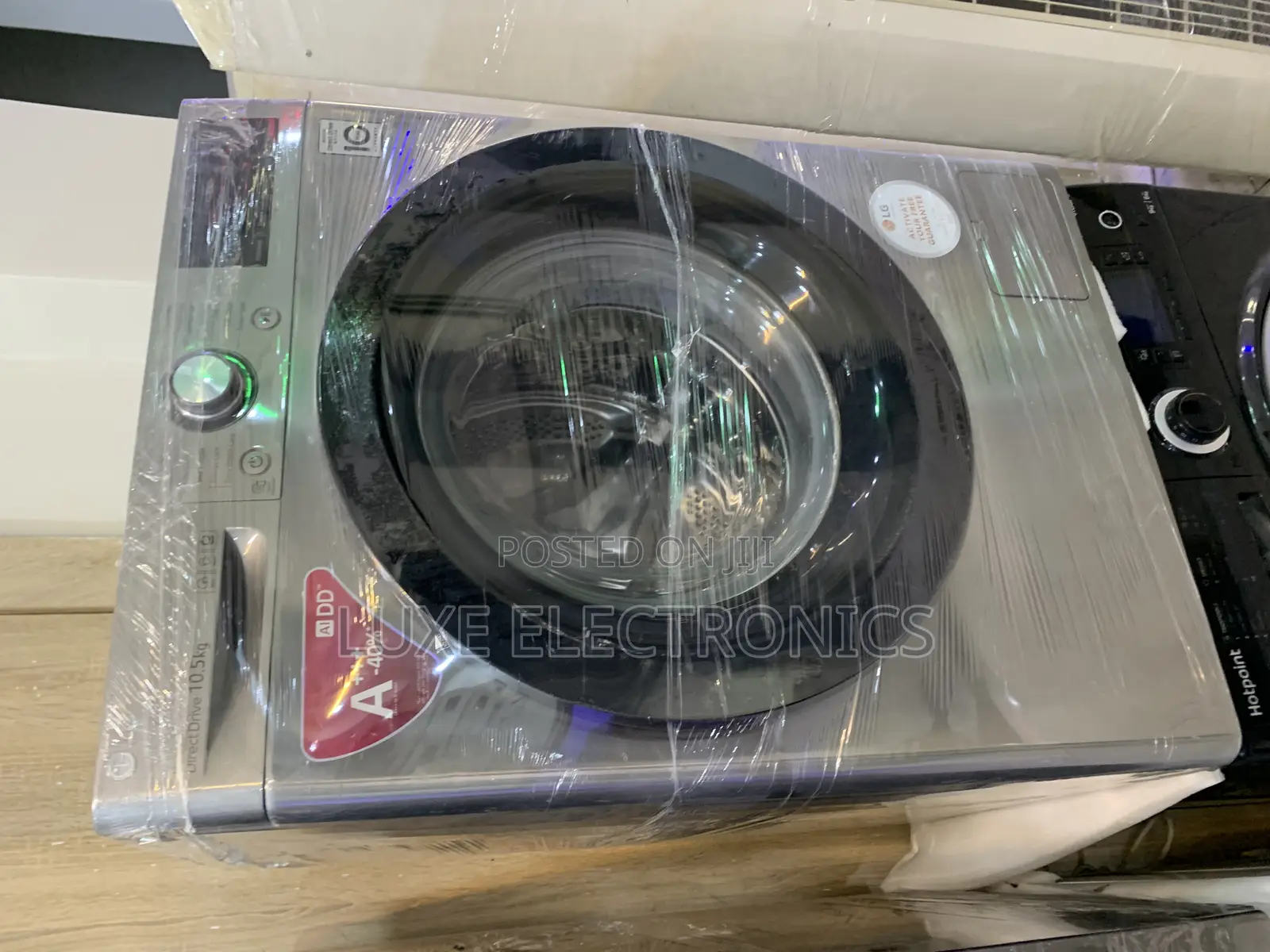 10.5kg Lg Inverter Direct Drive Washing Machine Wit Wifi Connectivity