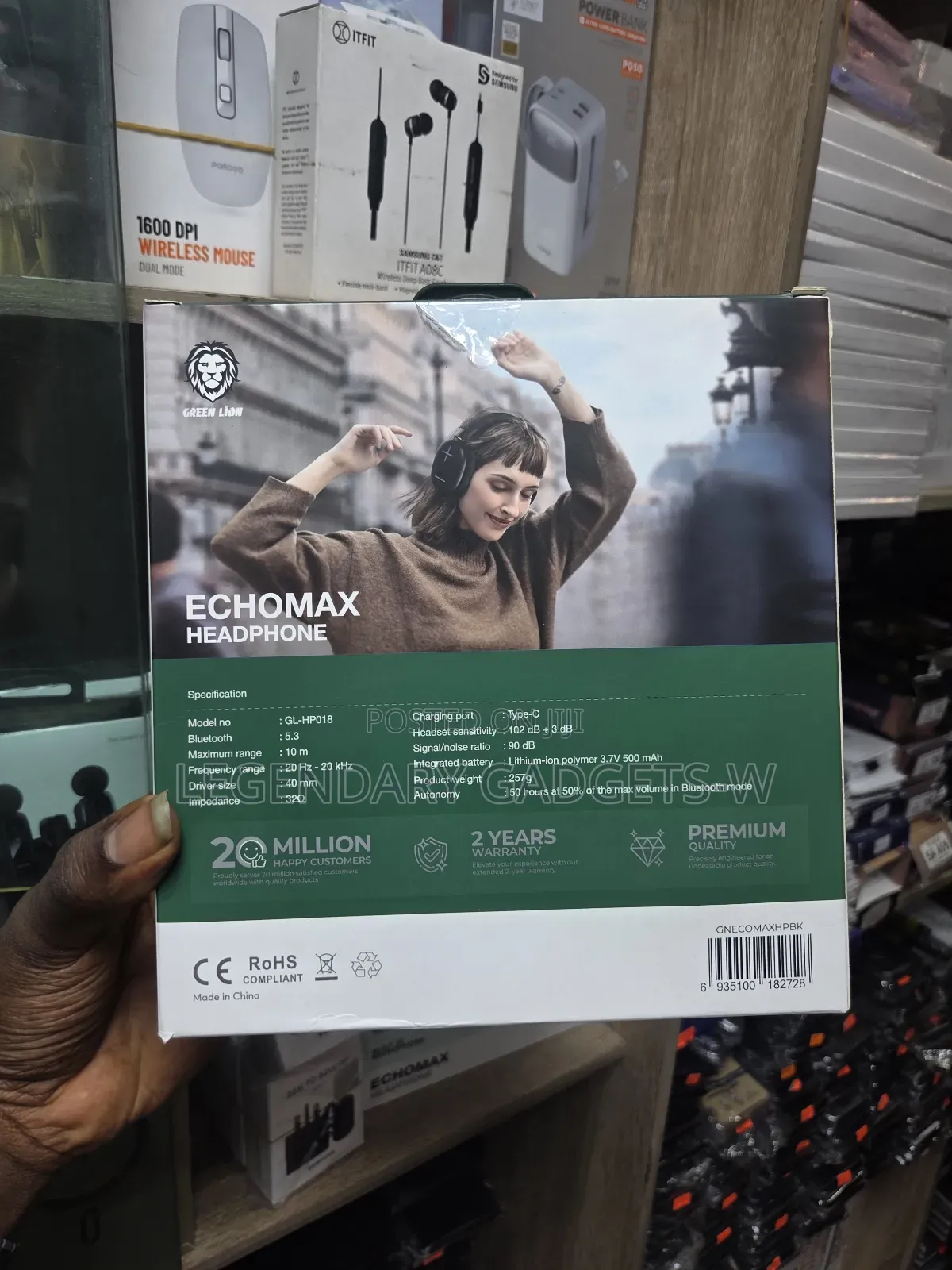 Green Lion Echomax Headset