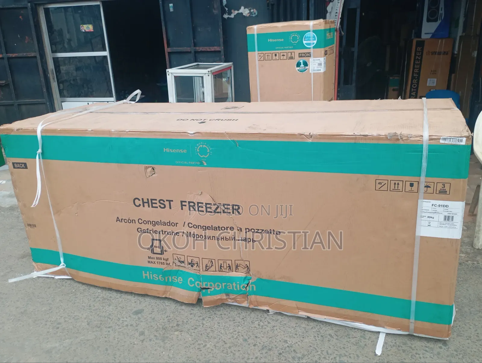 Hisense Chest Freezer 900liters