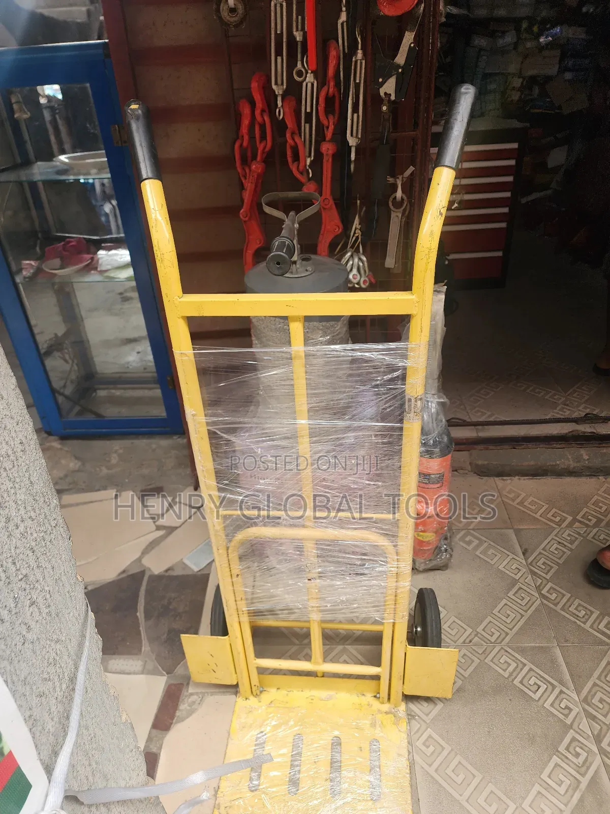 Yellow Hand Trolley
