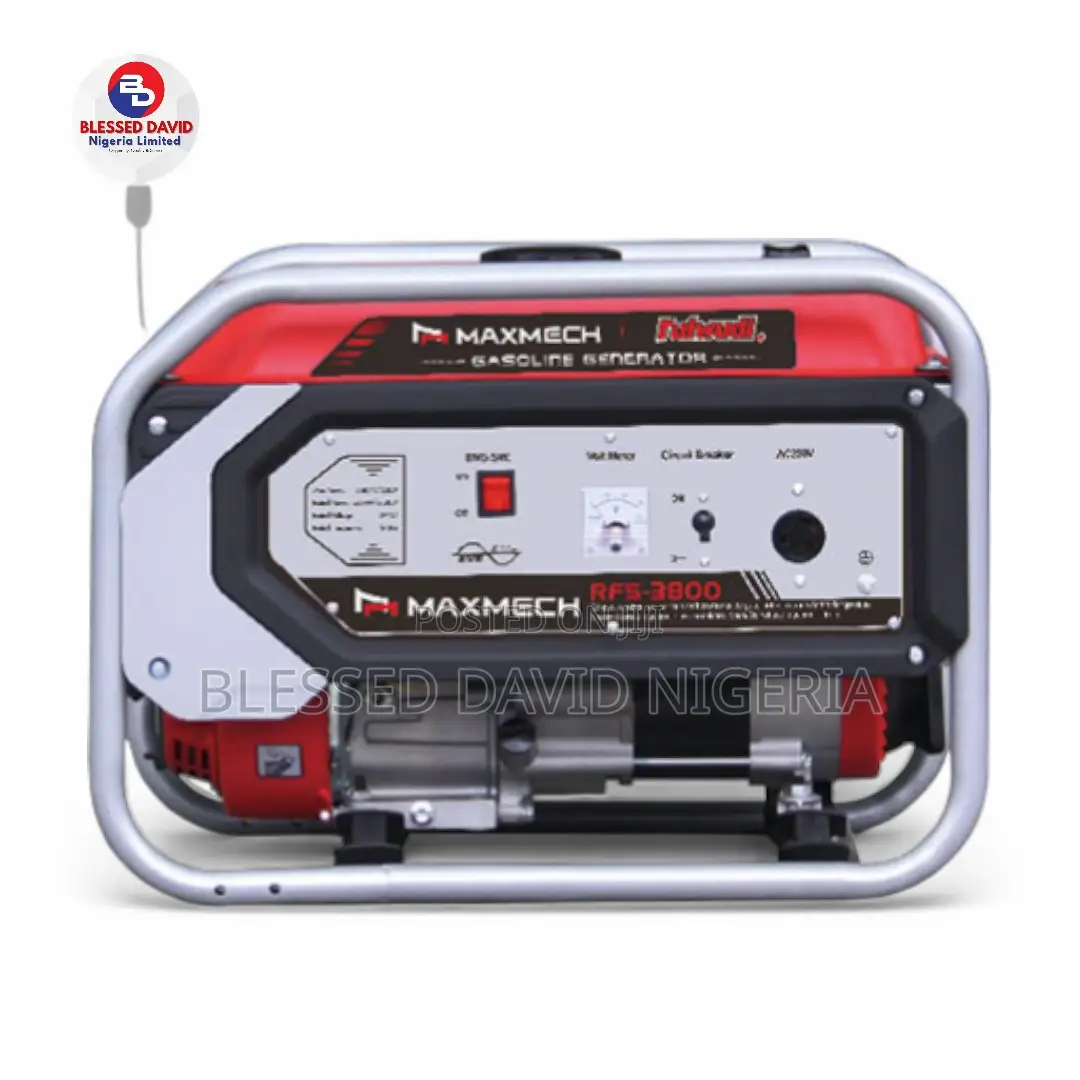 Maxmech Rfs-3800 2.5kva Manual Generator 100% Copper