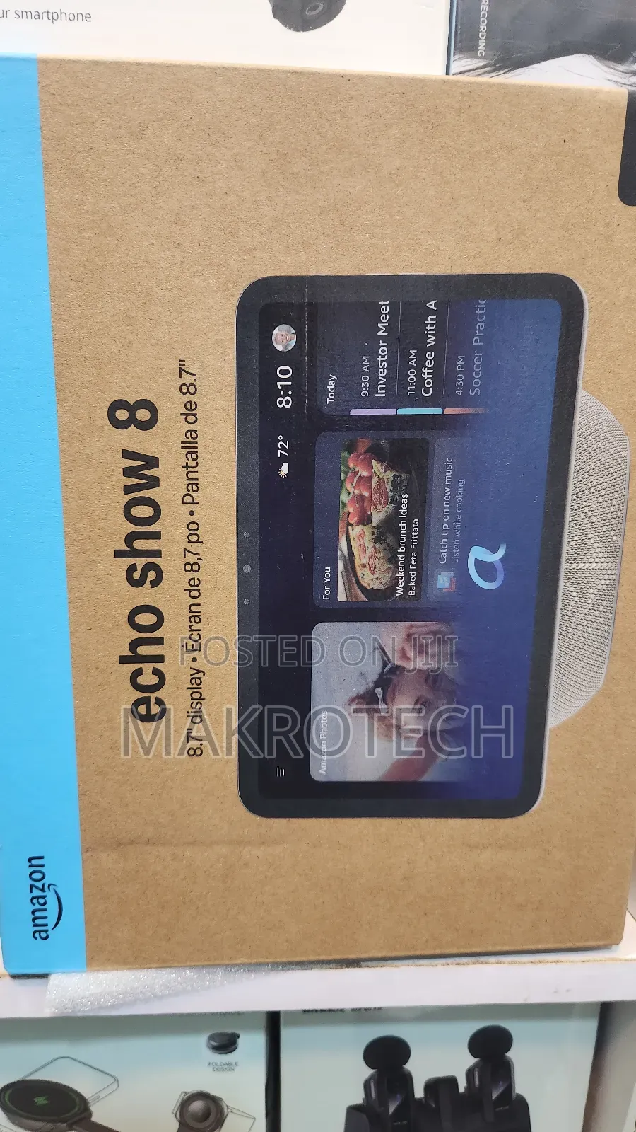 Amazon Echo Show 8 4th Gen Newest Model Vibrahd 8.7" Display For Alexa