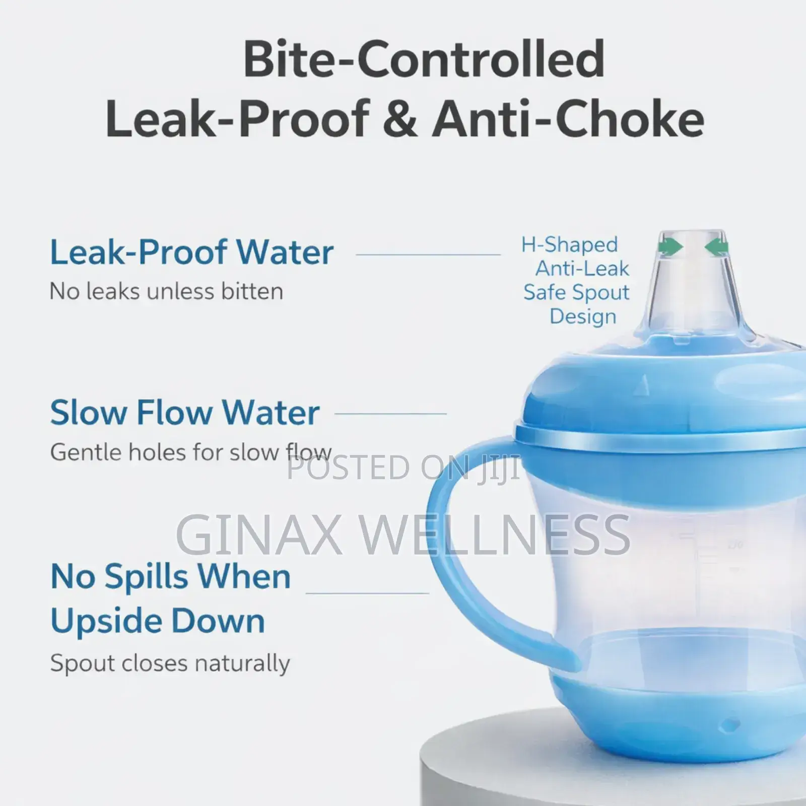 Leak-Proof Baby Training Sippy Cup With Handle (160ml)