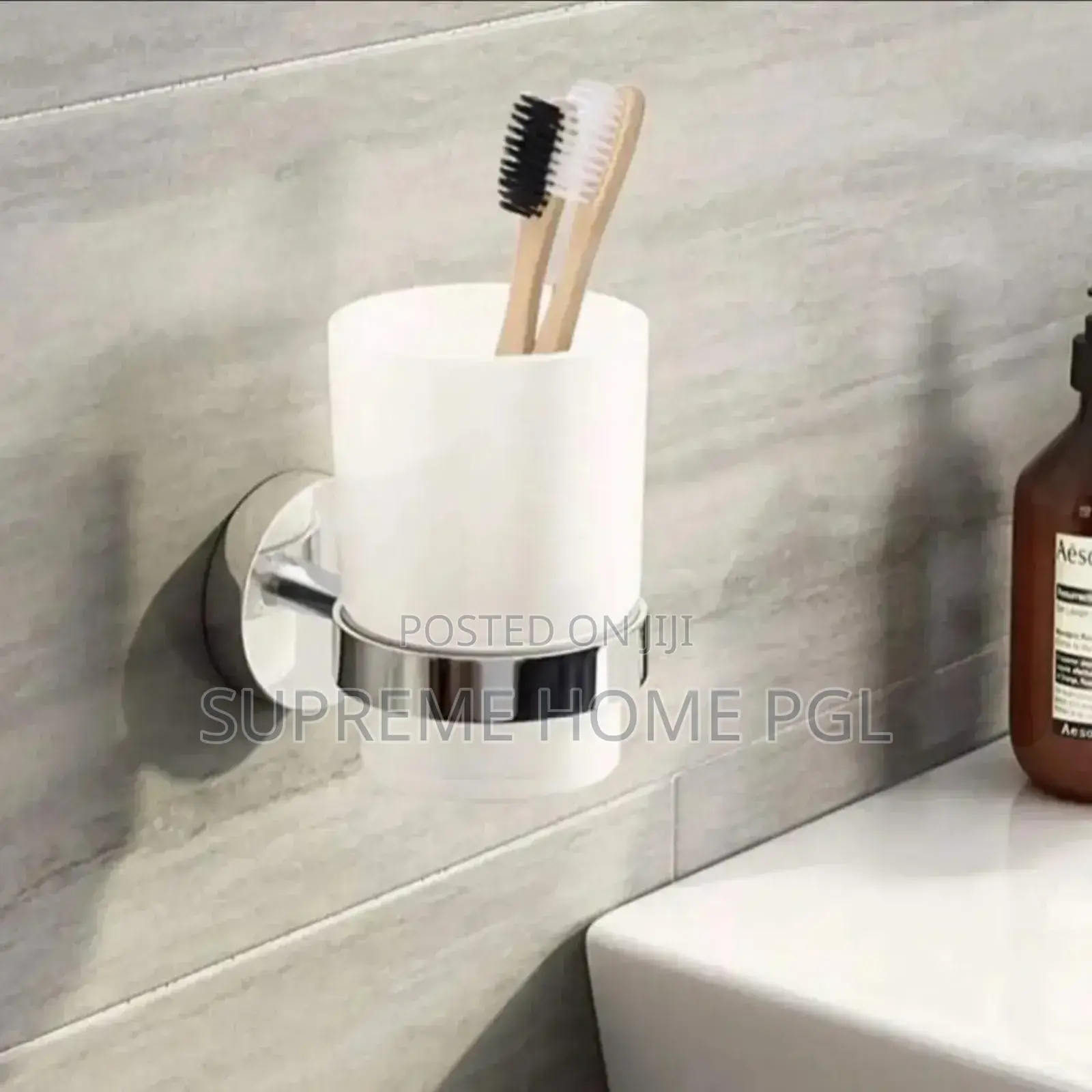 Wall Mounted Toothbrush Holder