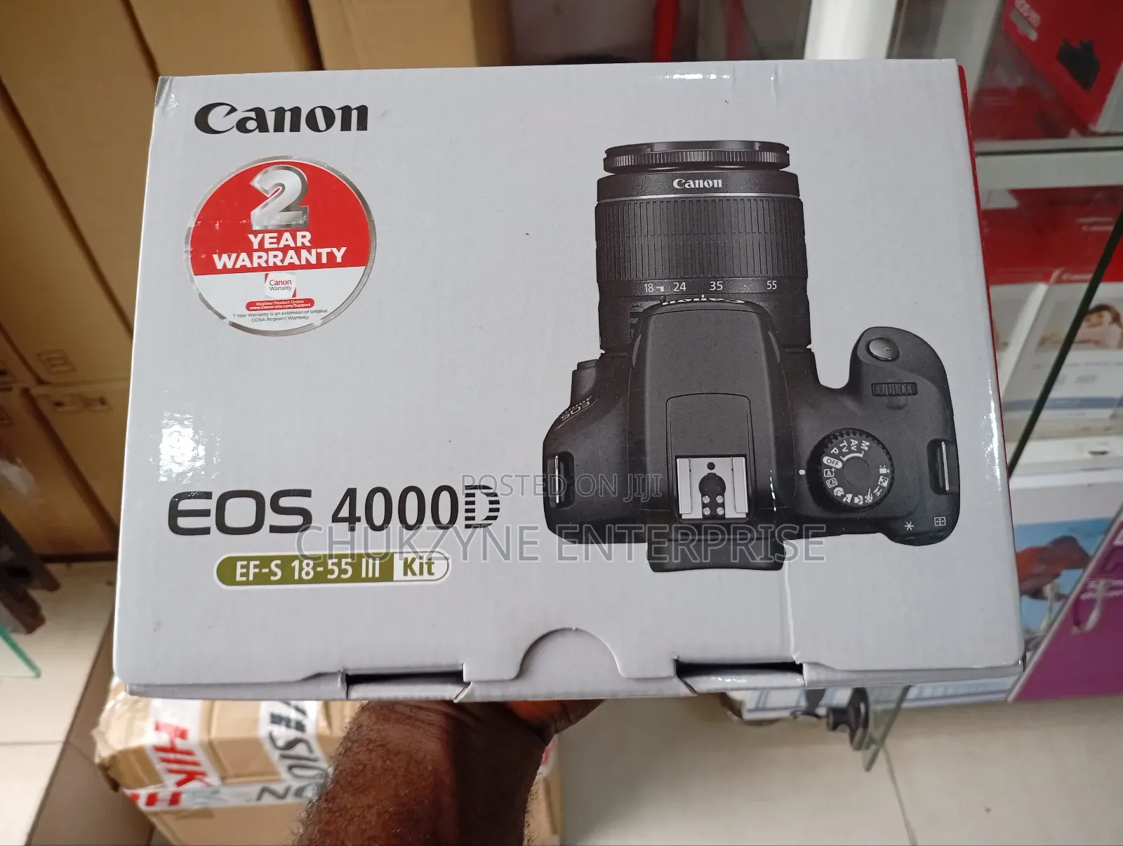 Canon Eos 4000d Ef-S 18-55 Kit