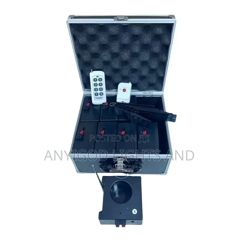 Battery Firework Ignition Machine, Wireless Remote Control, 8in1 Box