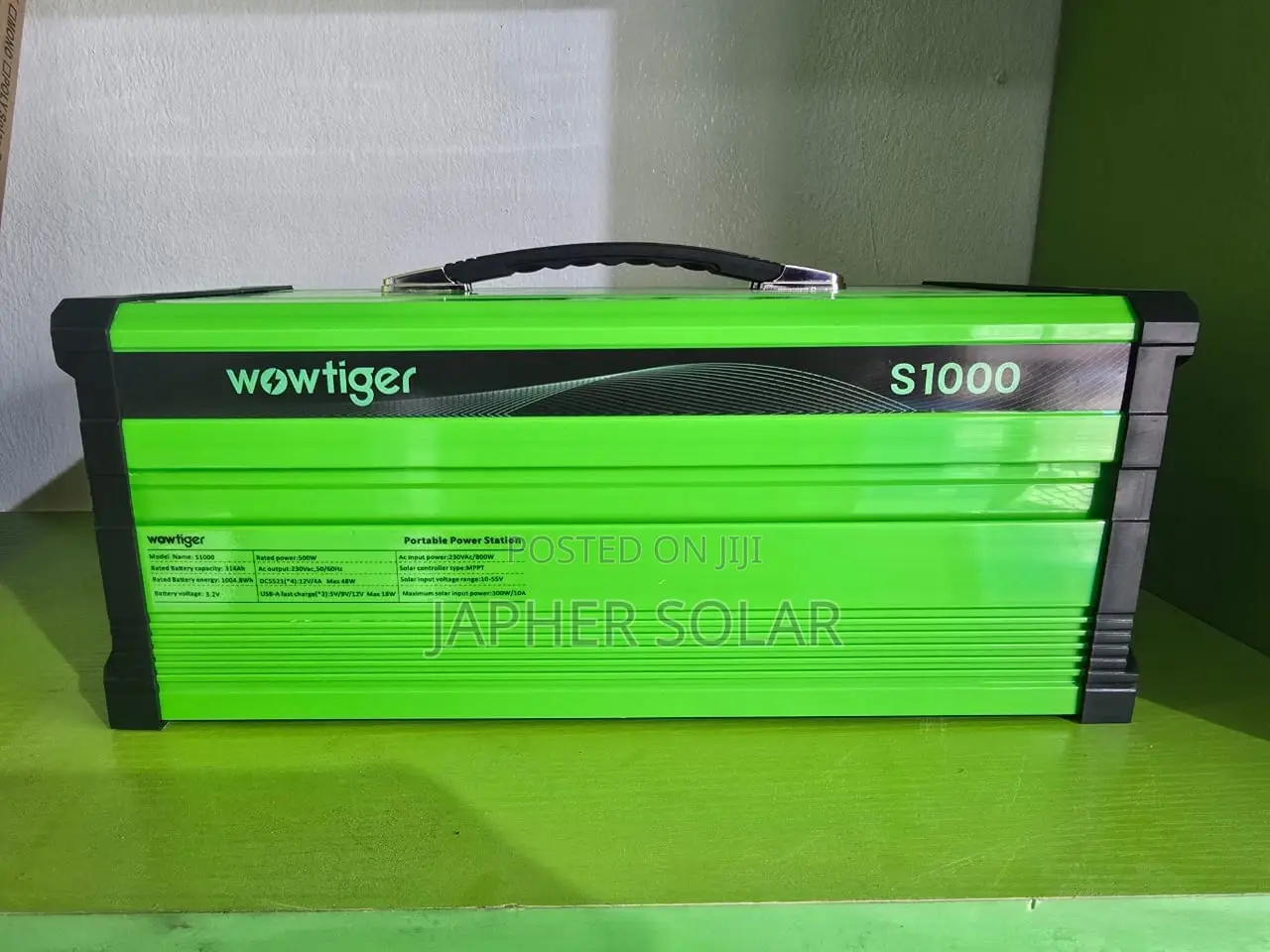 500w Portable Station– Solid State Power Generator