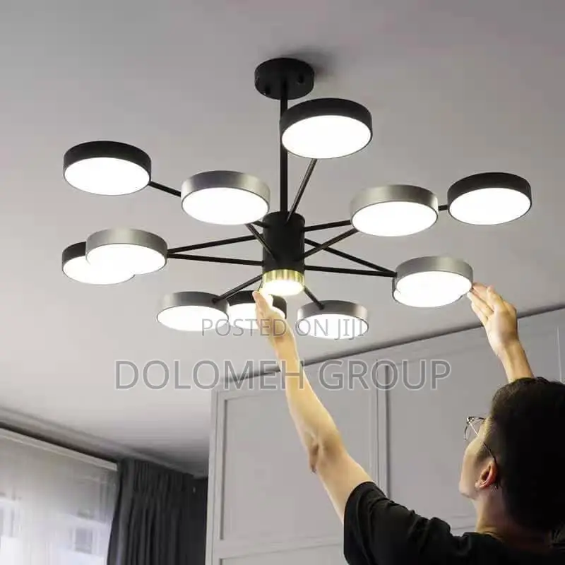 Acrylic Led Light Chandelier