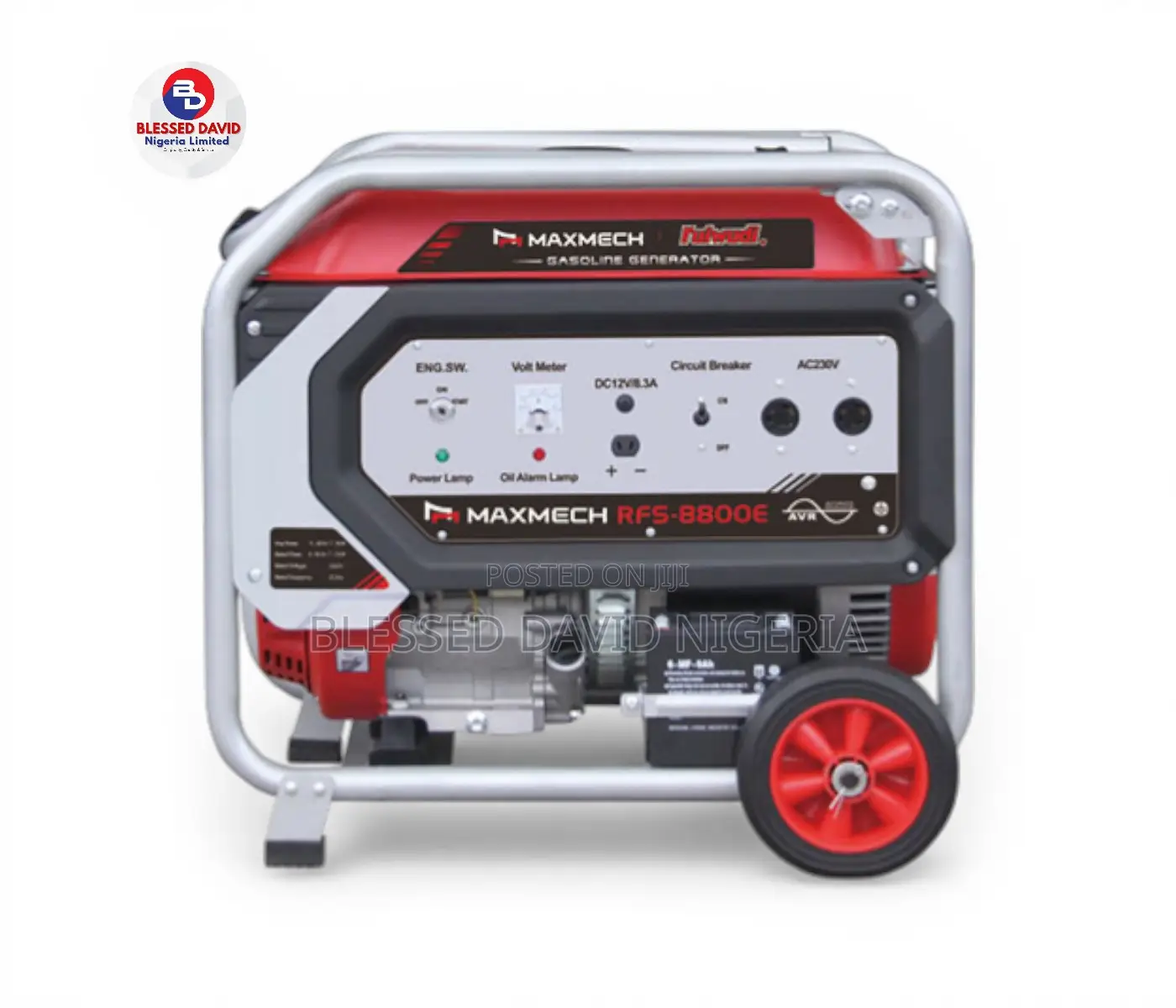 Maxmech Rfs-8800e 8.8kva Key Start Generator 100% Copper