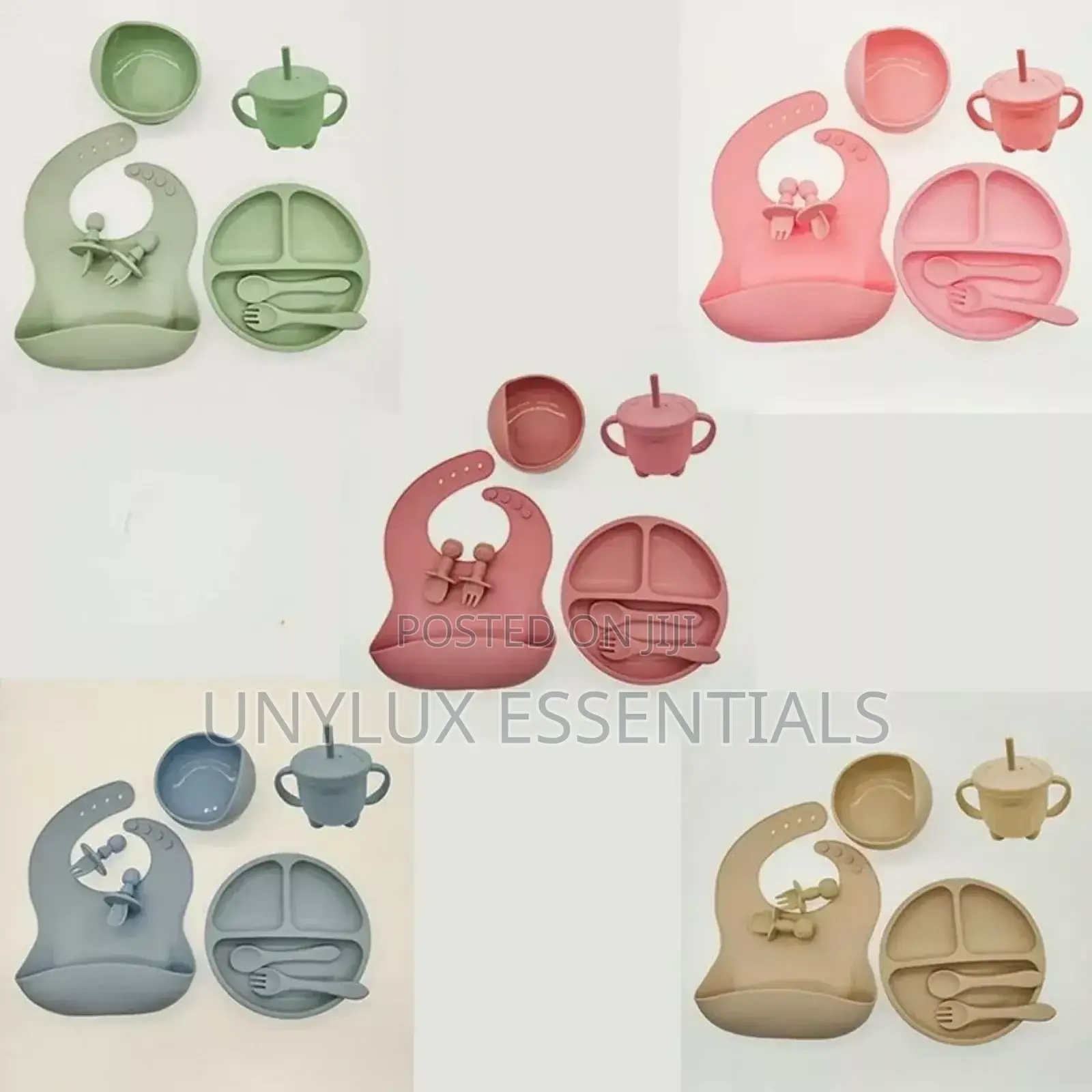 8in1 Children Silicone Plate