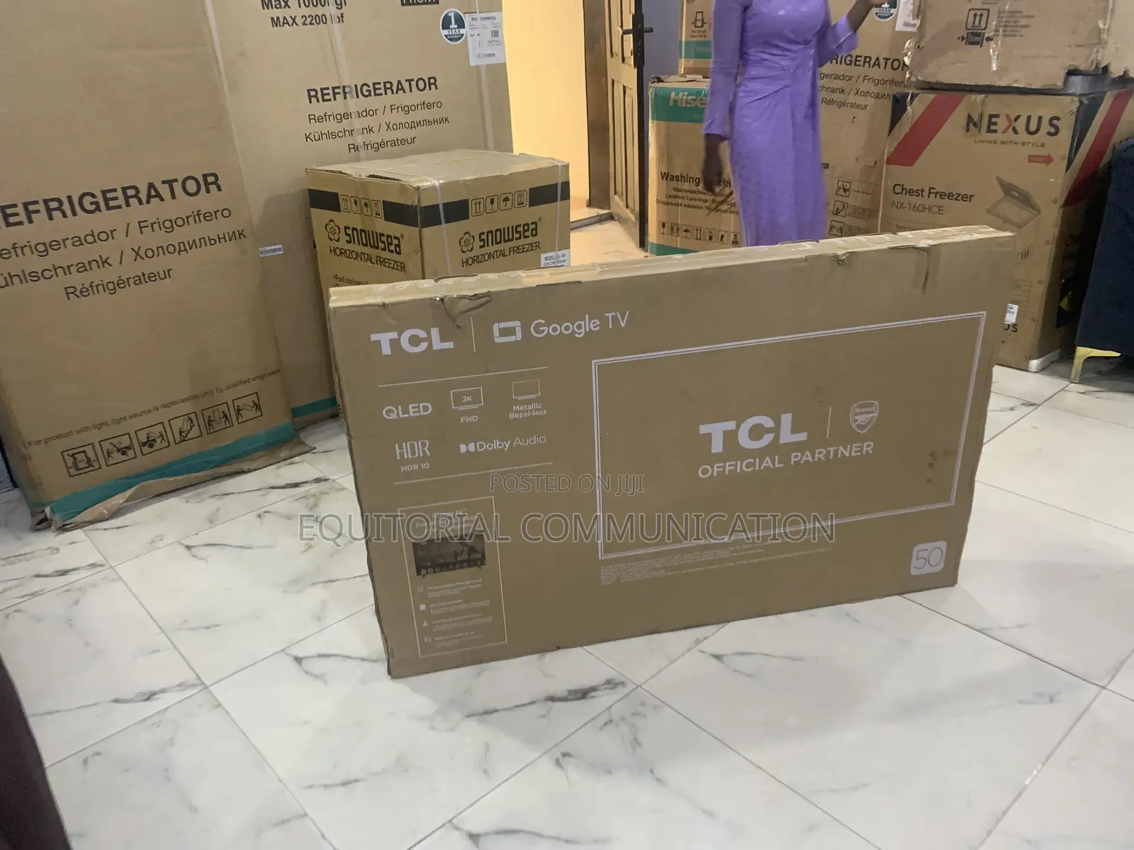 TCL 50" Qled Tv – Brilliant Colors, Bigger Impact