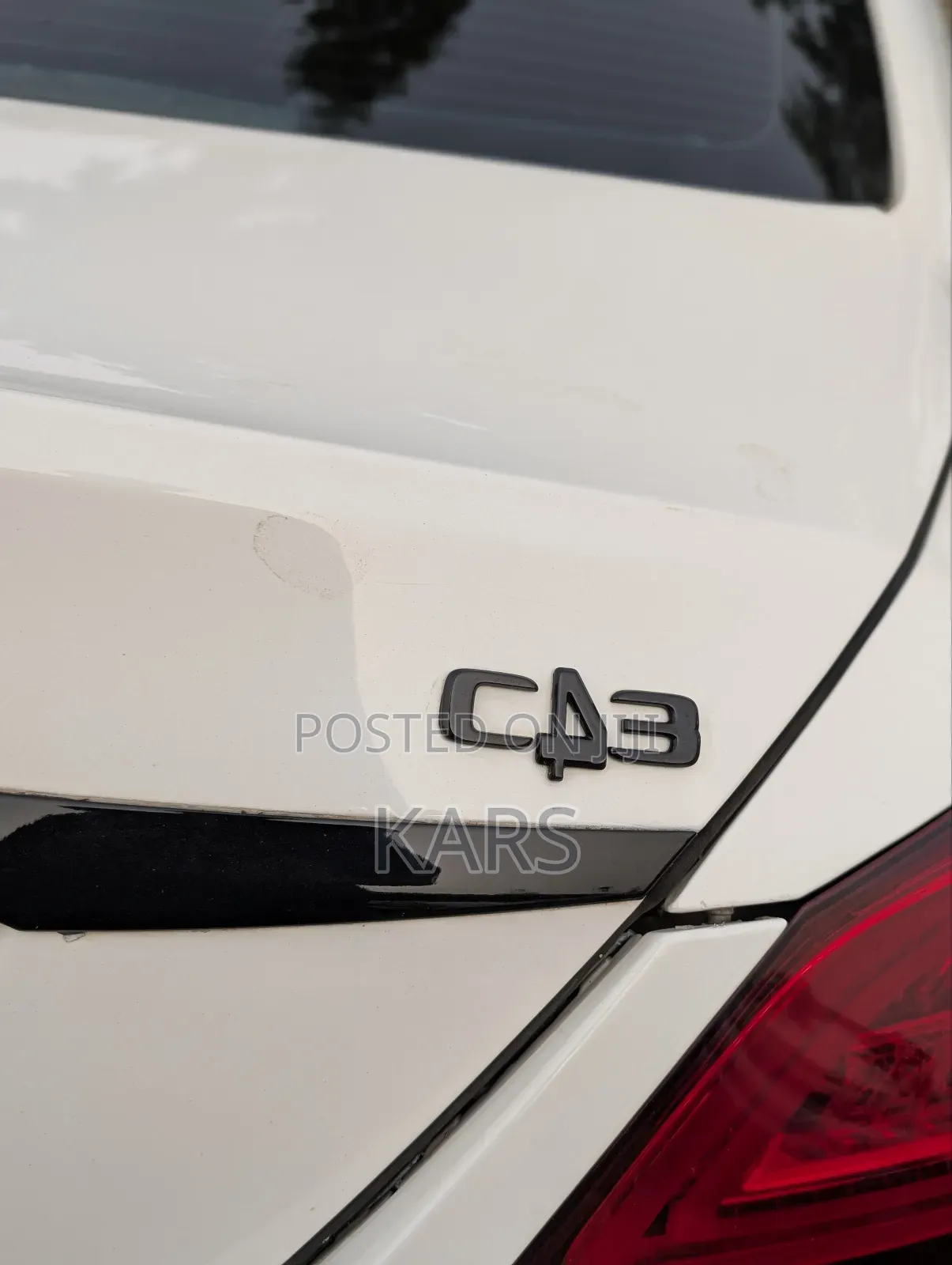 Mercedes-Benz C43 2017 White