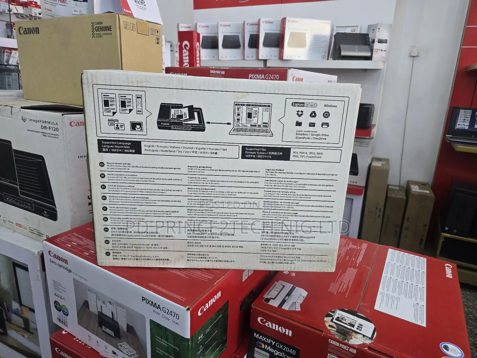Canon Image Formala Dr - F120 Document Scanner