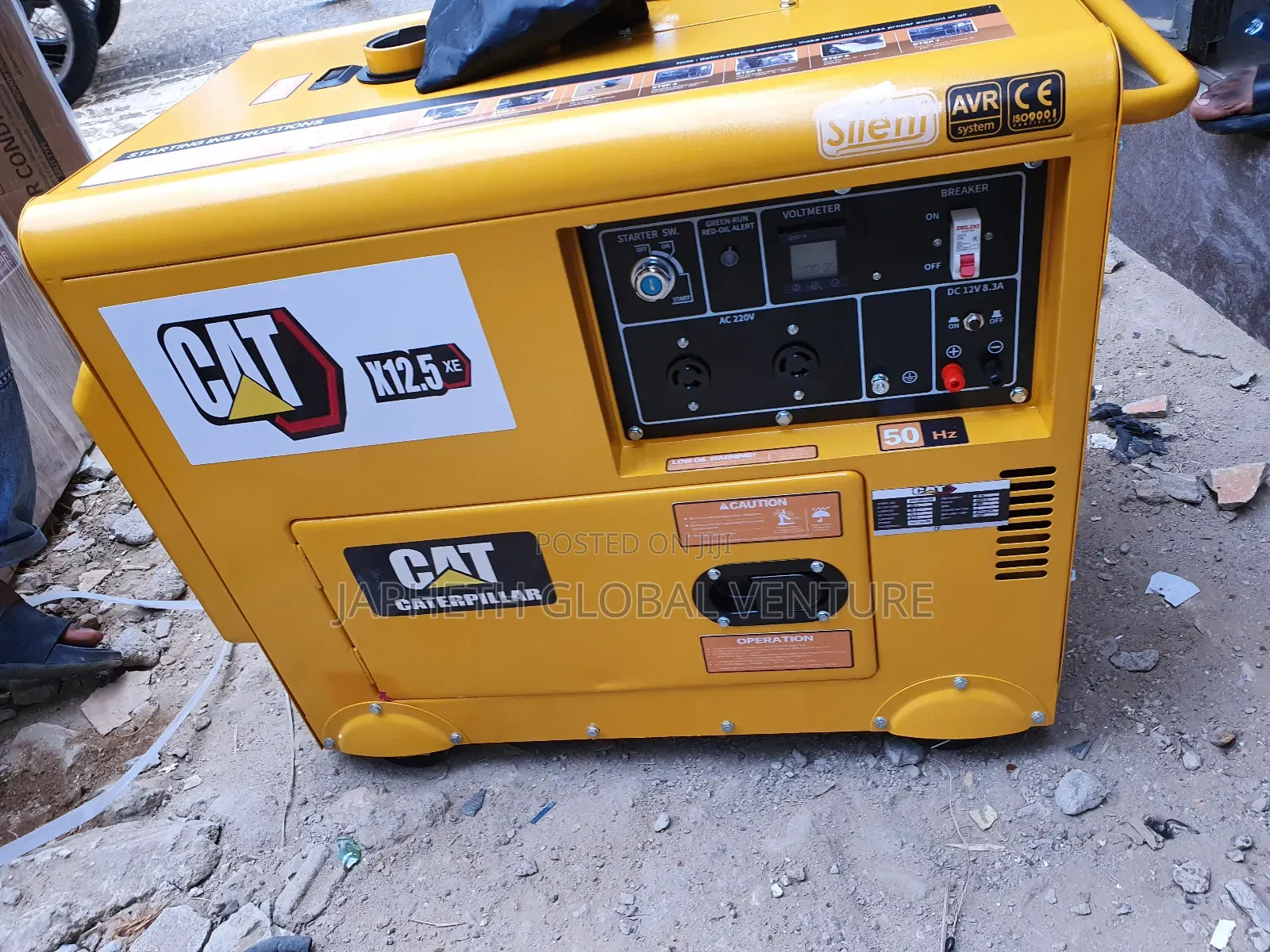 Cat Soundproof Generator 12kva
