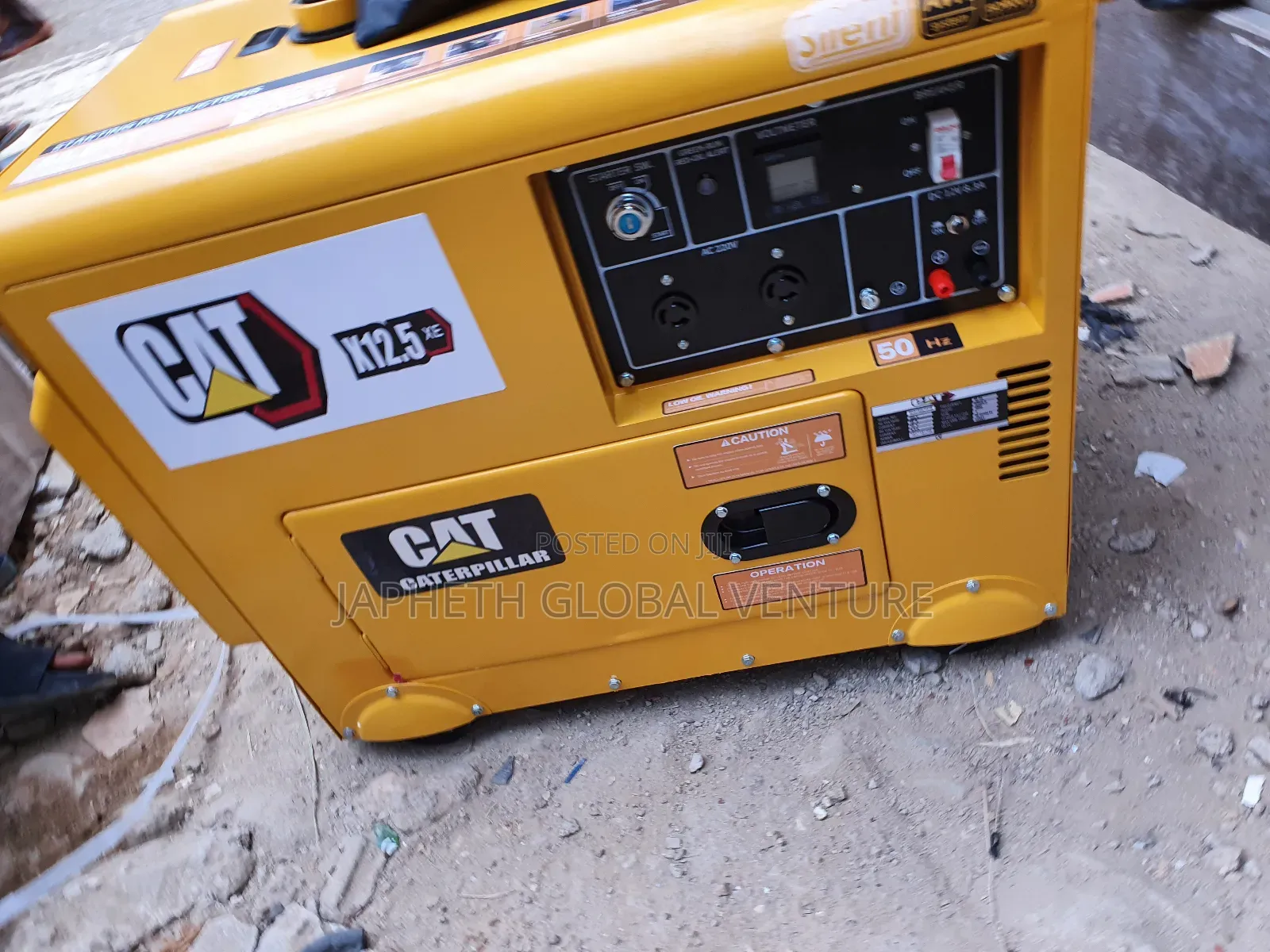 Cat Soundproof Generator 12kva