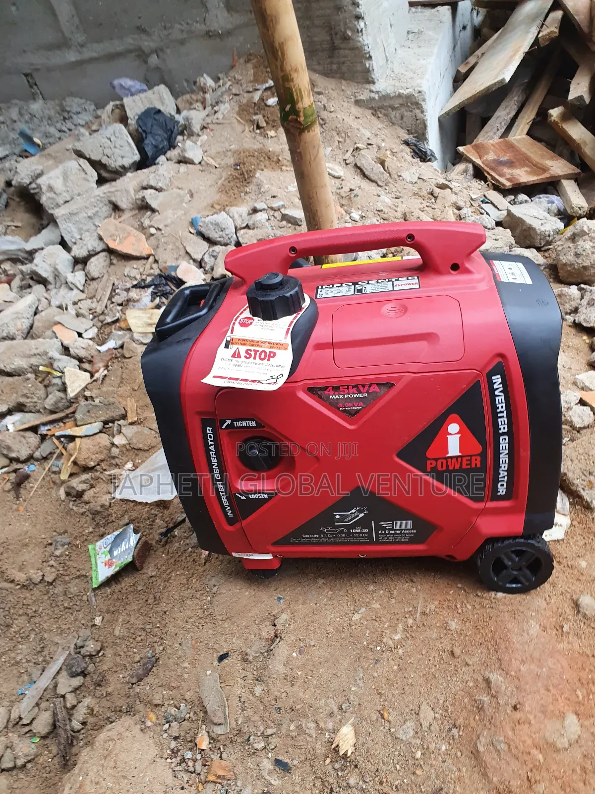 I Power Inverter Generator 4.5 Kva 100% Copper Coil