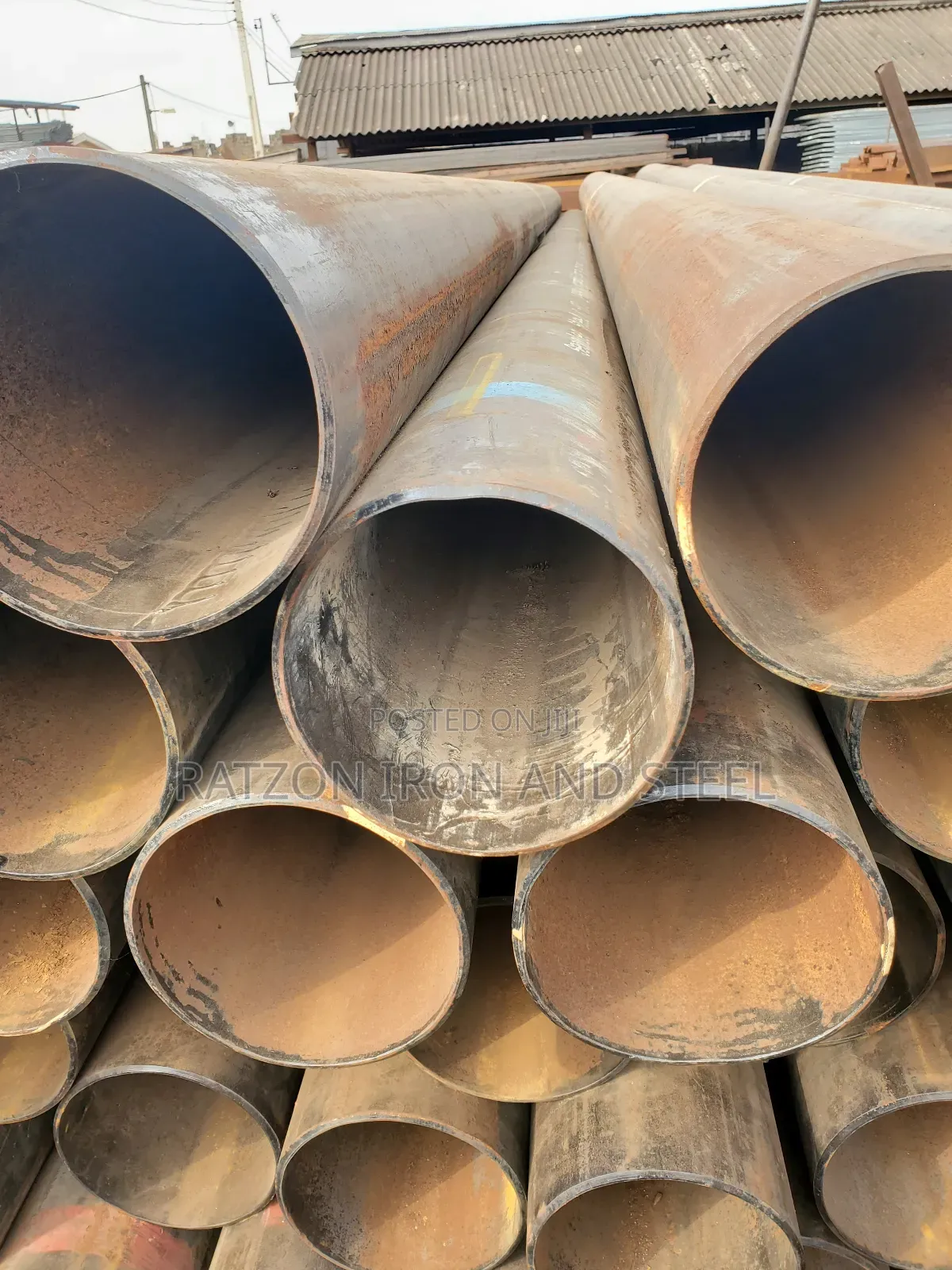 Mill Steel Pipe Round 6inches Is Available