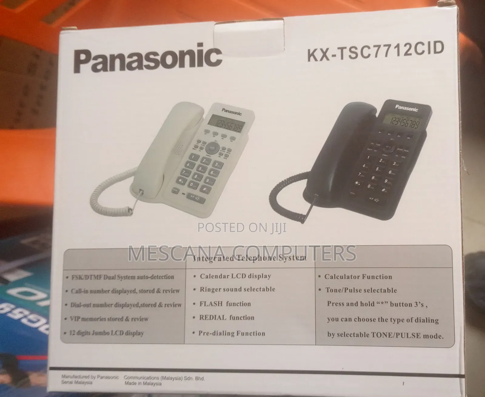 Panasonic Caller Id