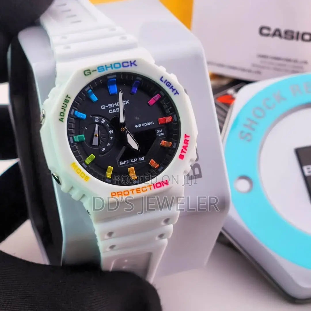 G-Shock Rubber Straps Wristwatch