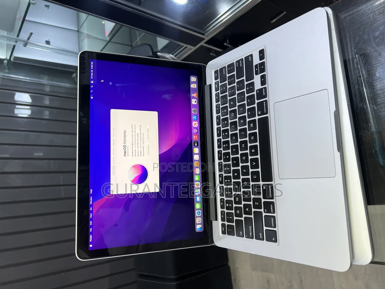 Laptop Apple MacBook Pro 2015 8GB Intel Core i5 SSD 128GB