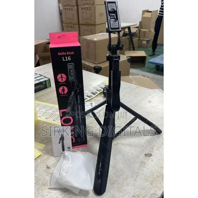 L16 Wireless Bluetooth Selfie Stick Tripod.
