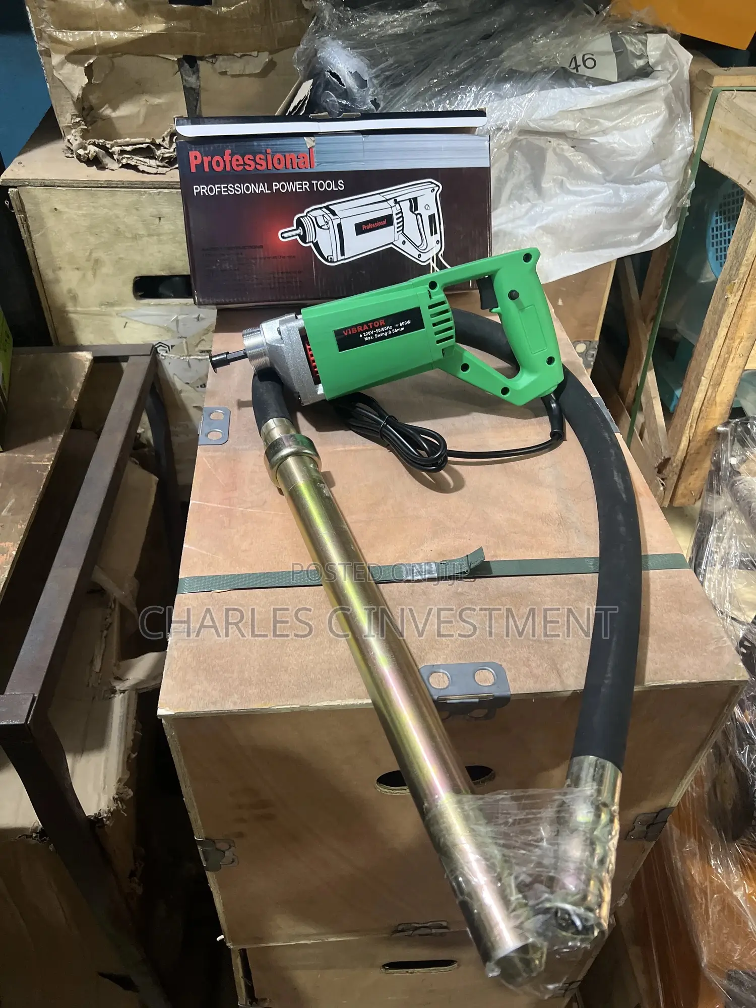 Electric Handheld Concrete Vibrator