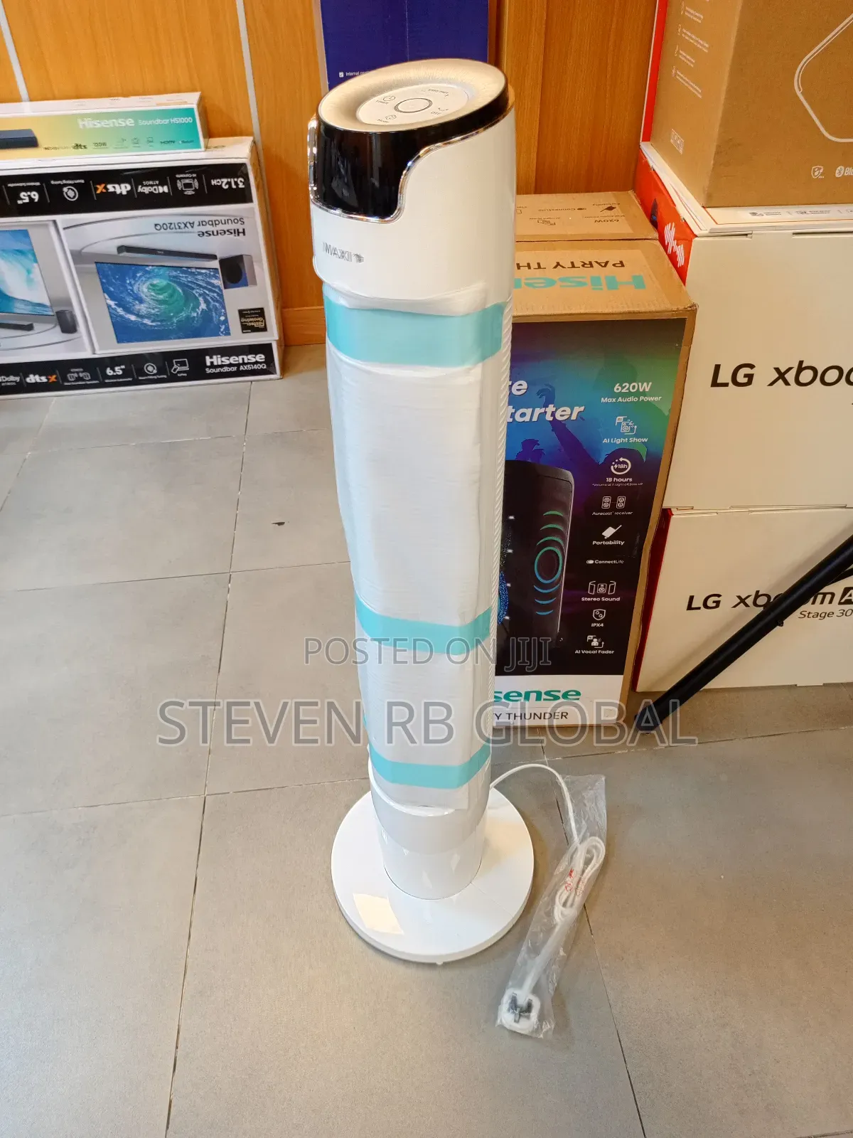 Maxi Tower Fan Fz10-16ar – White