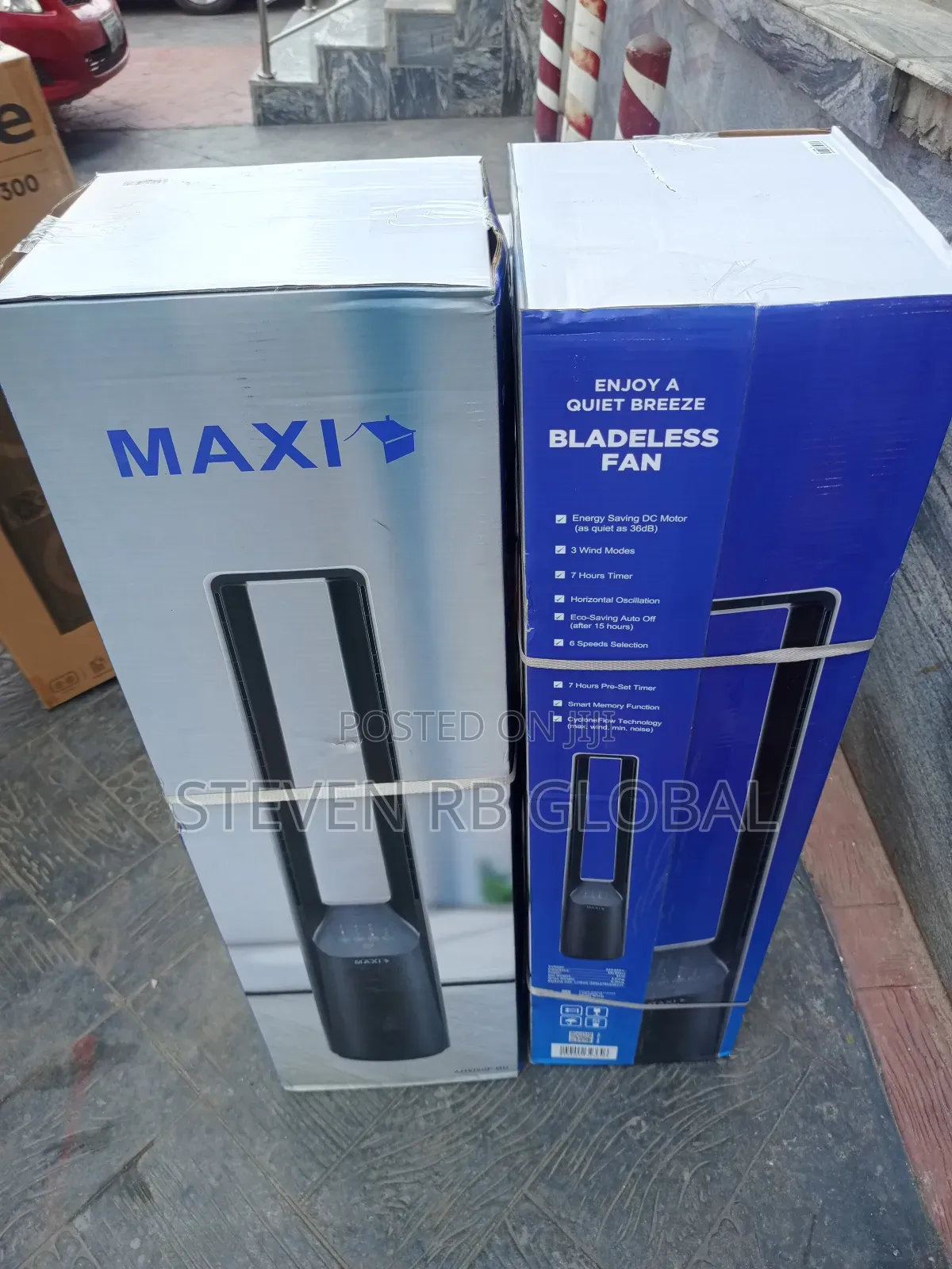 Maxi 40" Bladeless Tower Fan – Model 150f-Mdams