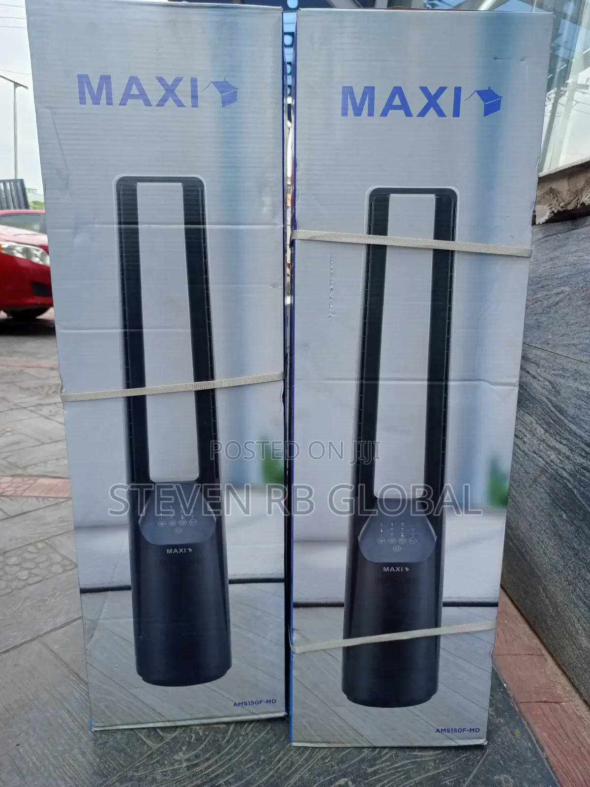 Maxi 40" Bladeless Tower Fan – Model 150f-Mdams