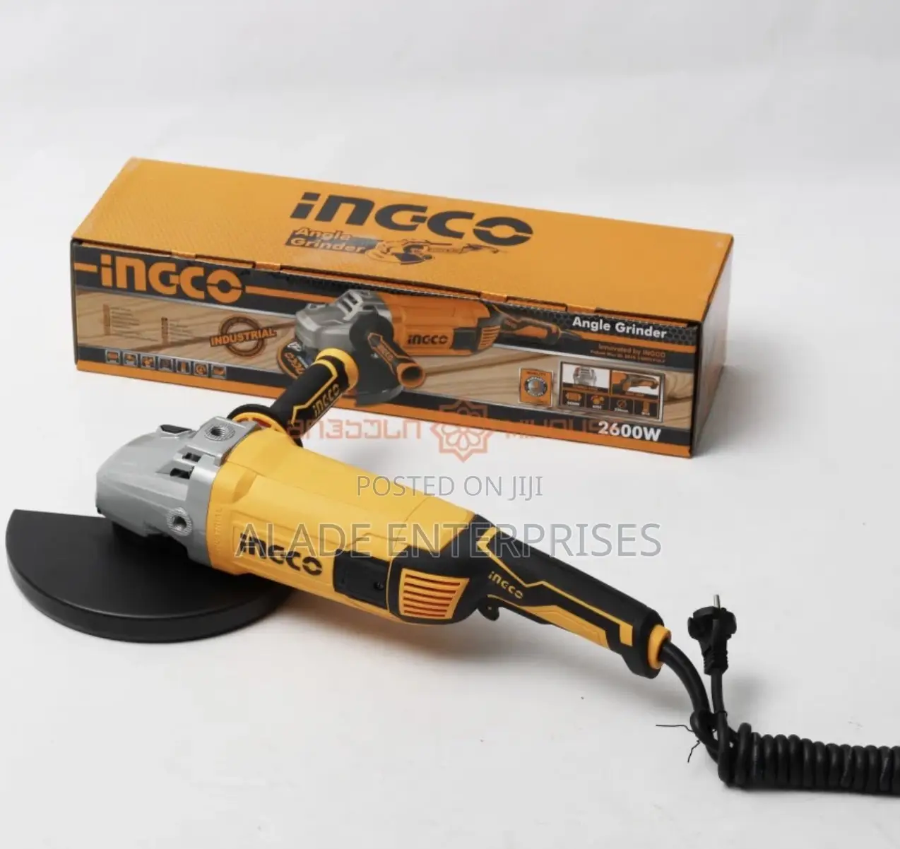 Ingco 9"/230mm Angle Grinder 2600w