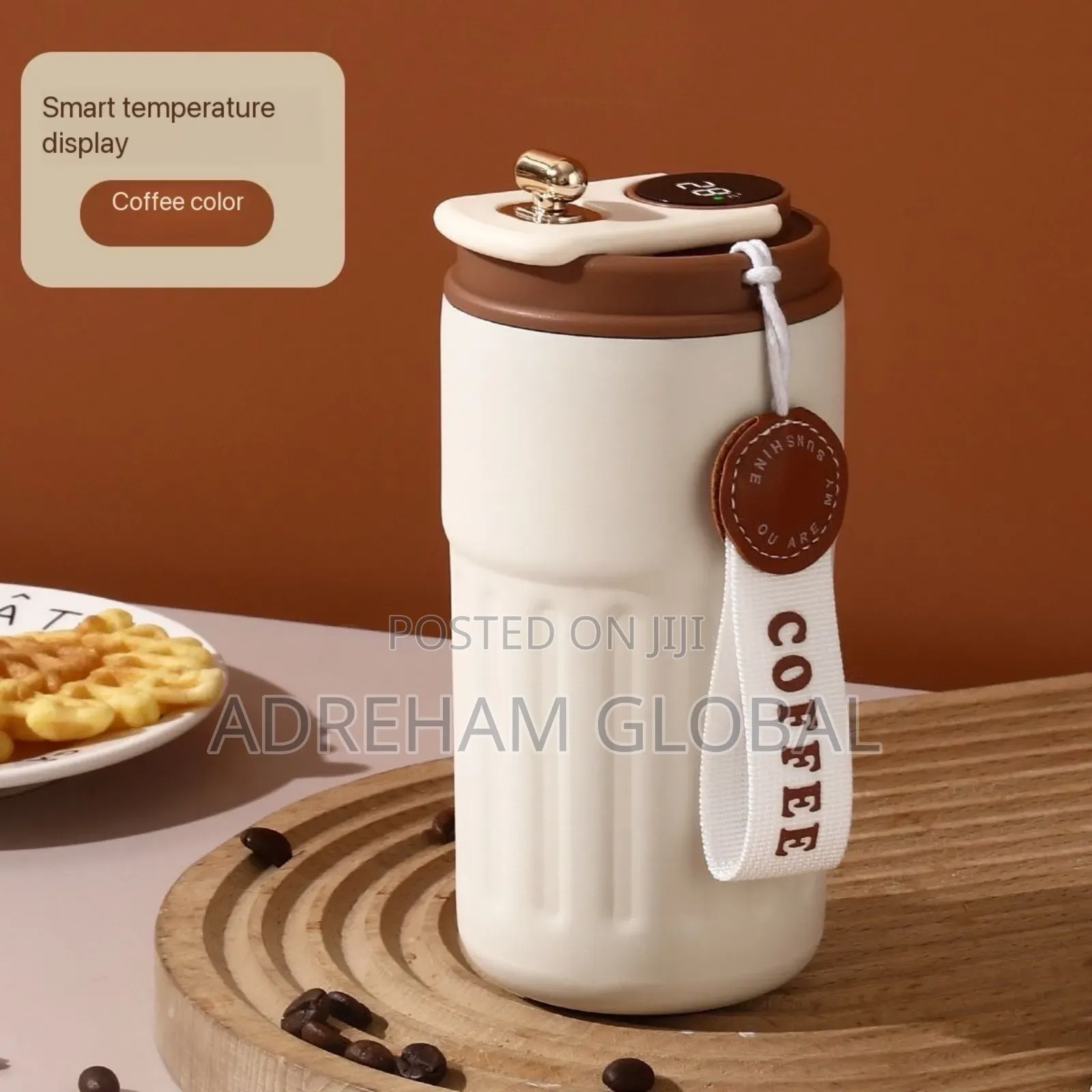 Quality Temperature Display Smart Coffee Stainless Thermosflask(500ml)