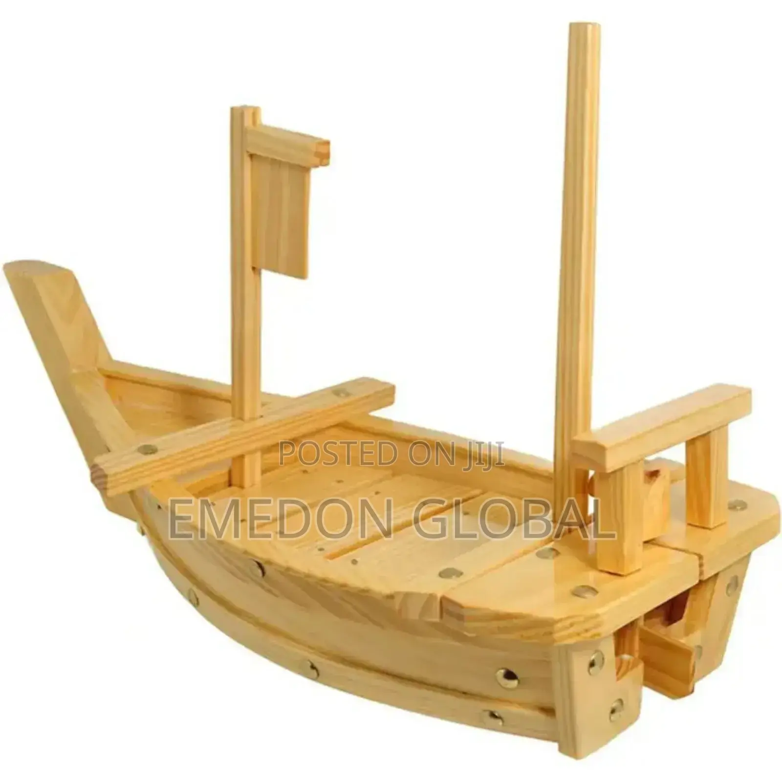 Wooden Food Platter Boat. 50cm