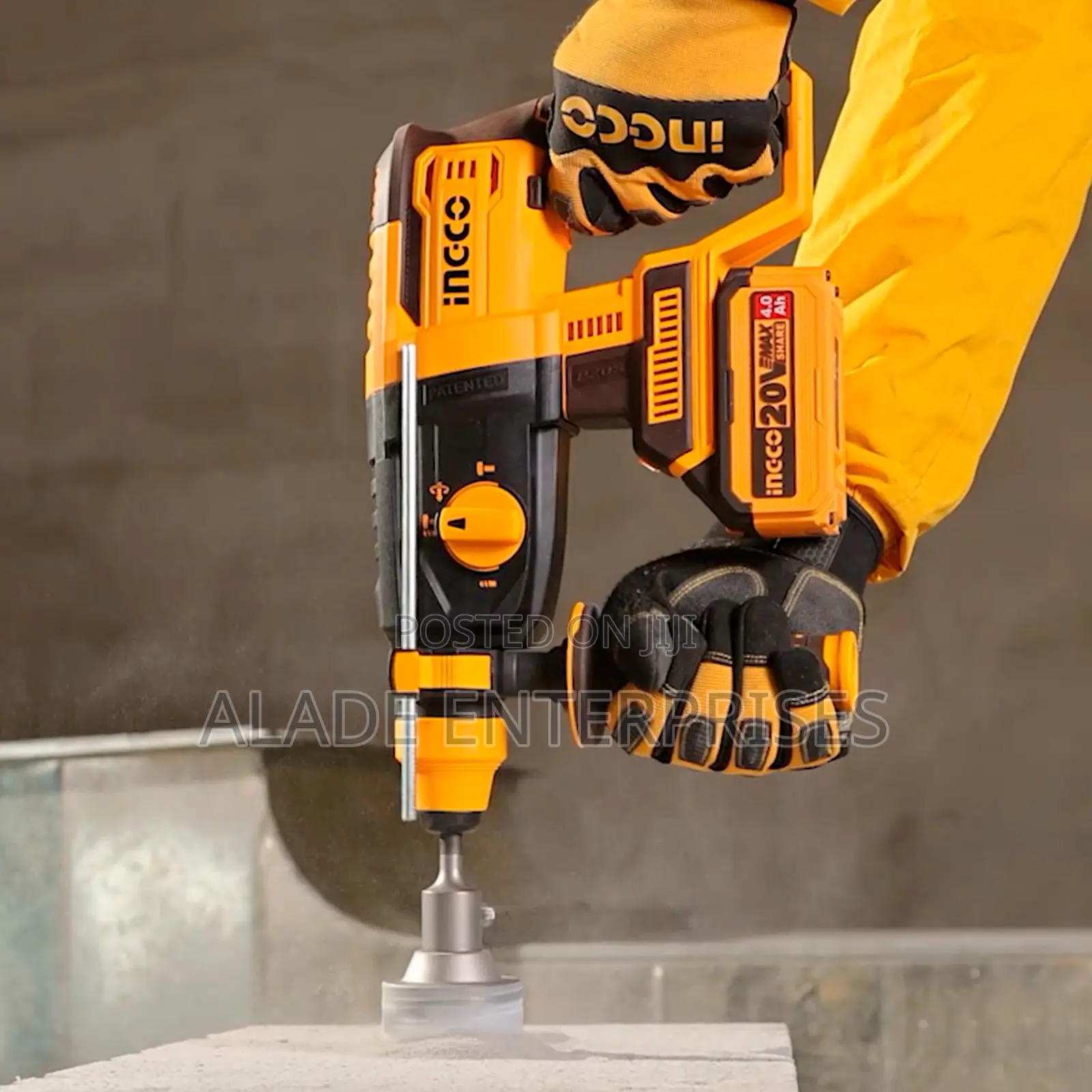 Ingco Battery Rotary Hammer 26mm Cordless Rotary Hammer