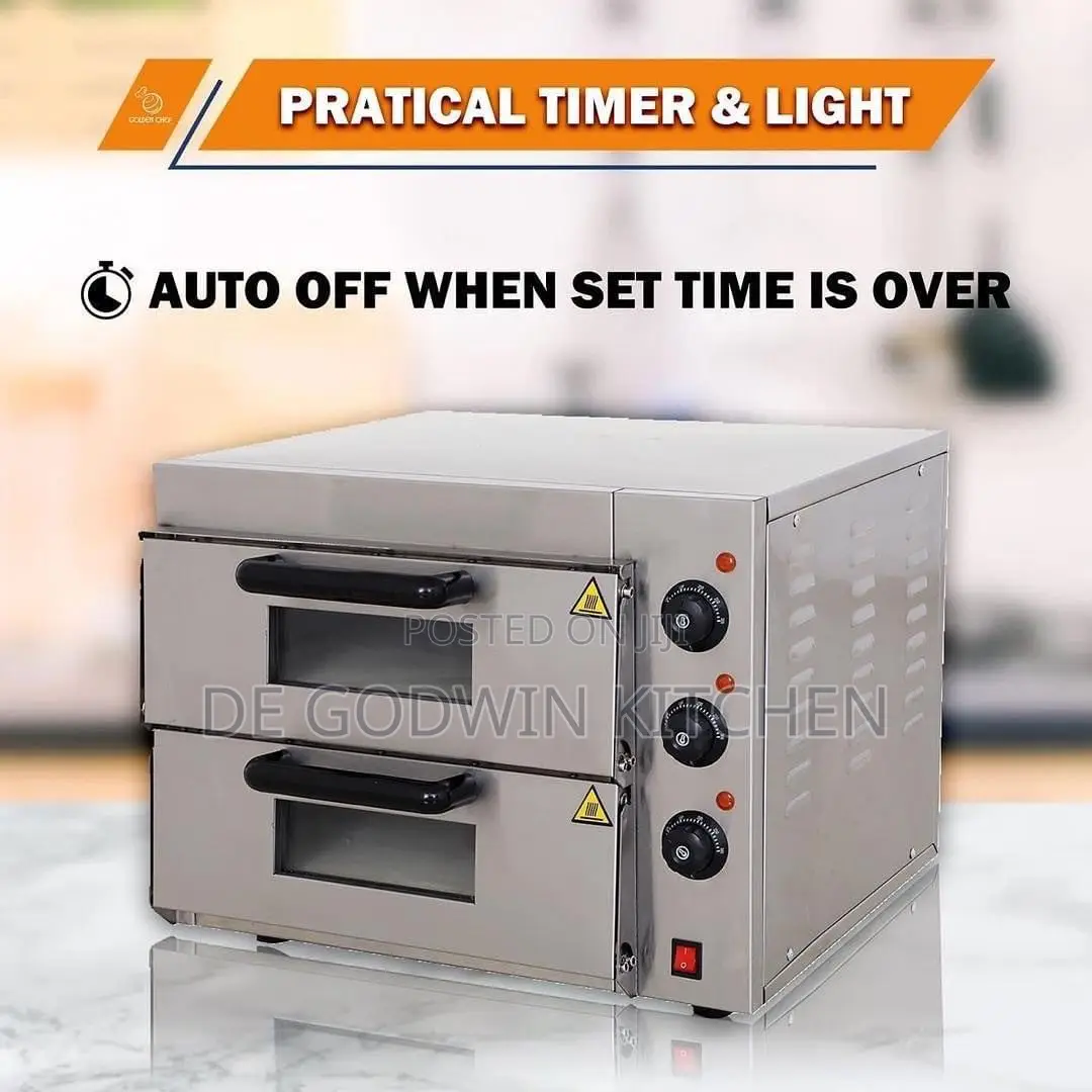 Electric Double Deck Electric Pizza Oven