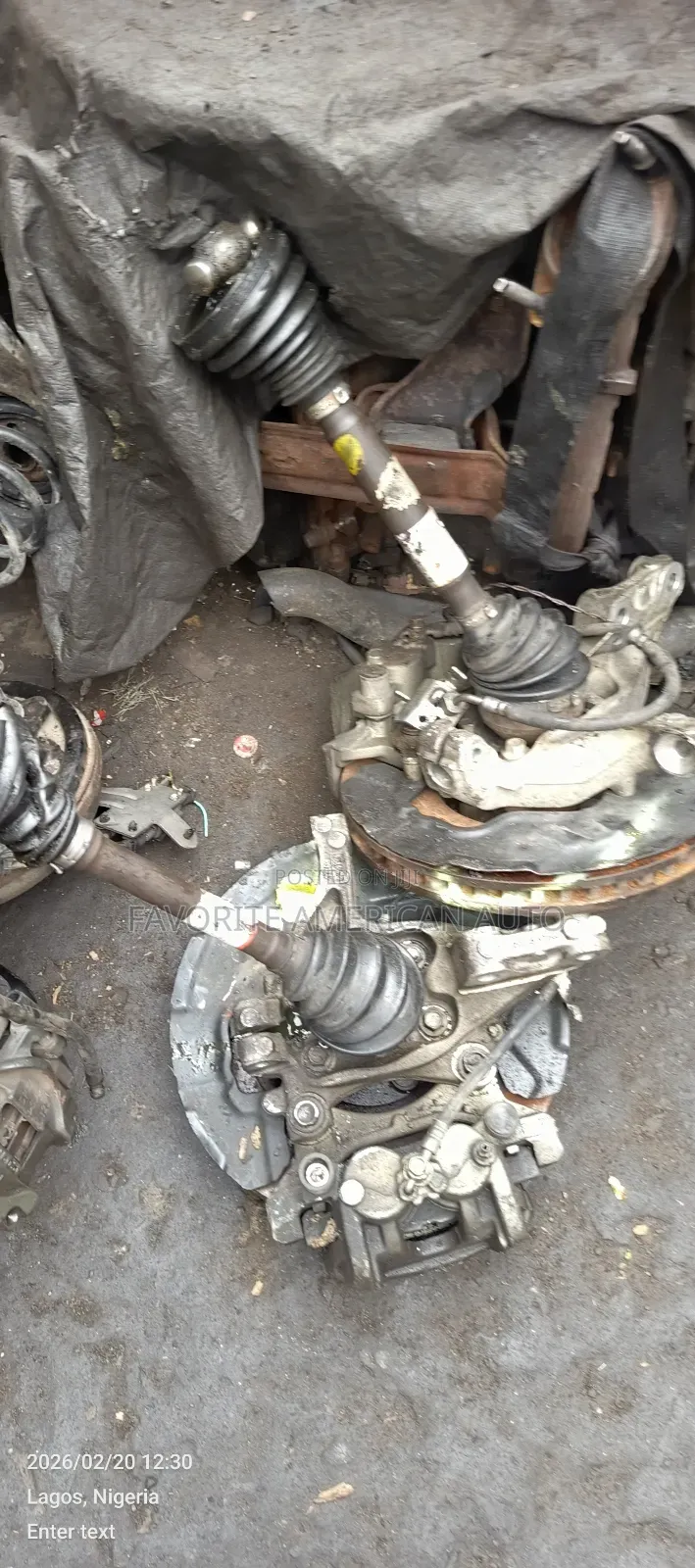 Complete Back Beam Ford Edge 4x4 2016 Model