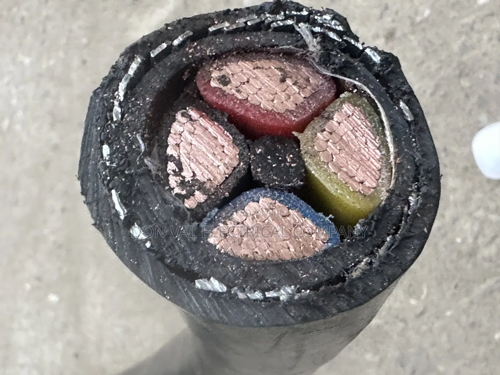 50mmx4core Xlpe/Swa/PVC Copper Armored Cable