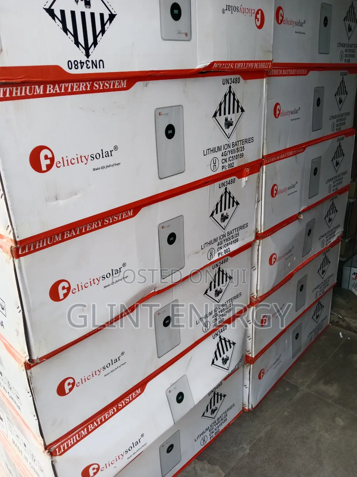 5kwh 51.2v Fla48100 Felicity Lithium Battery