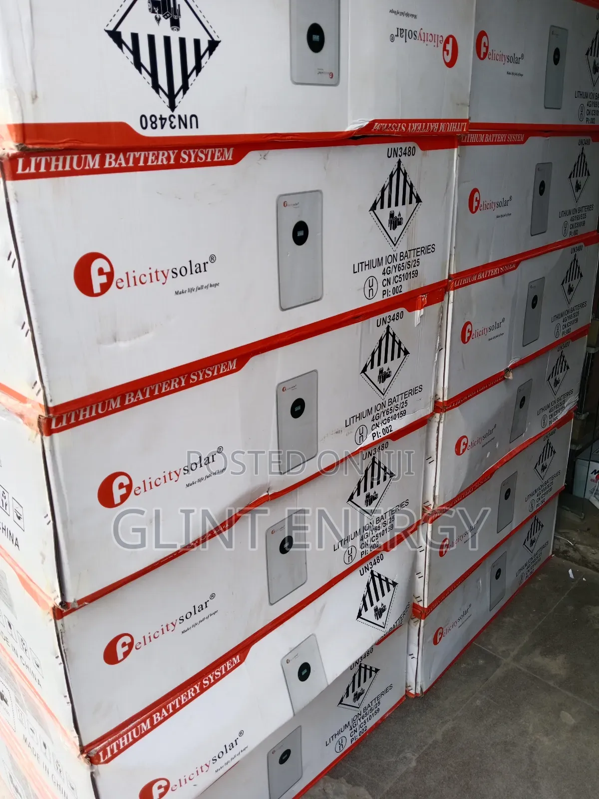 5kwh 51.2v Fla48100 Felicity Lithium Battery