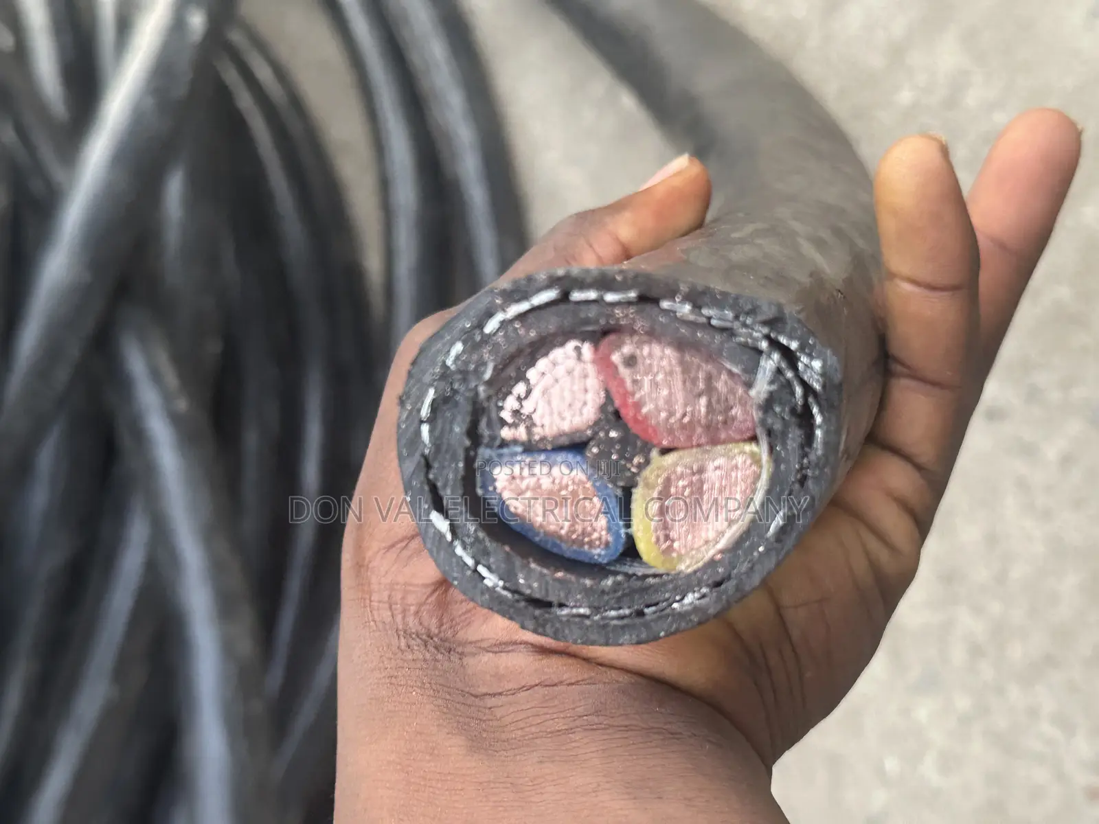 4corex120mm Xlpe/Swa/PVC Copper Armored Cable