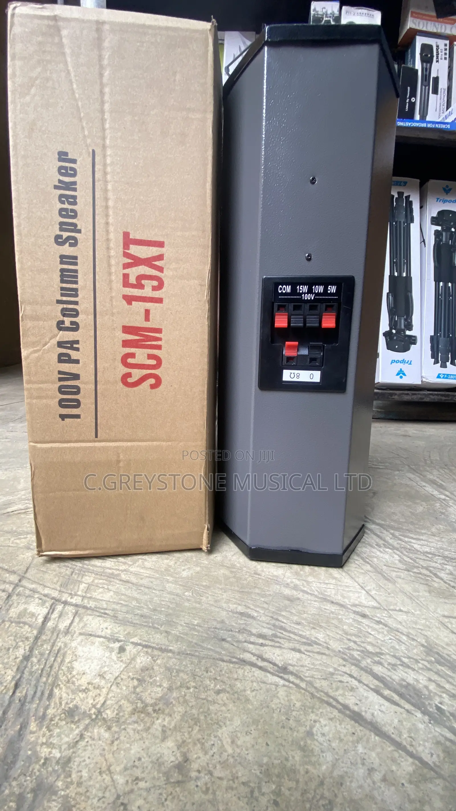 Wall Column Speaker Ahuja 100v Scam 15xt