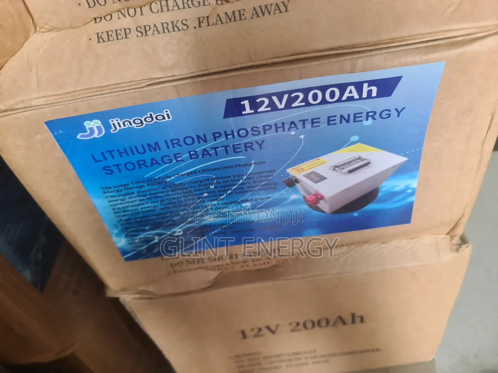 200ah 12v Jingdai Lithium Battery