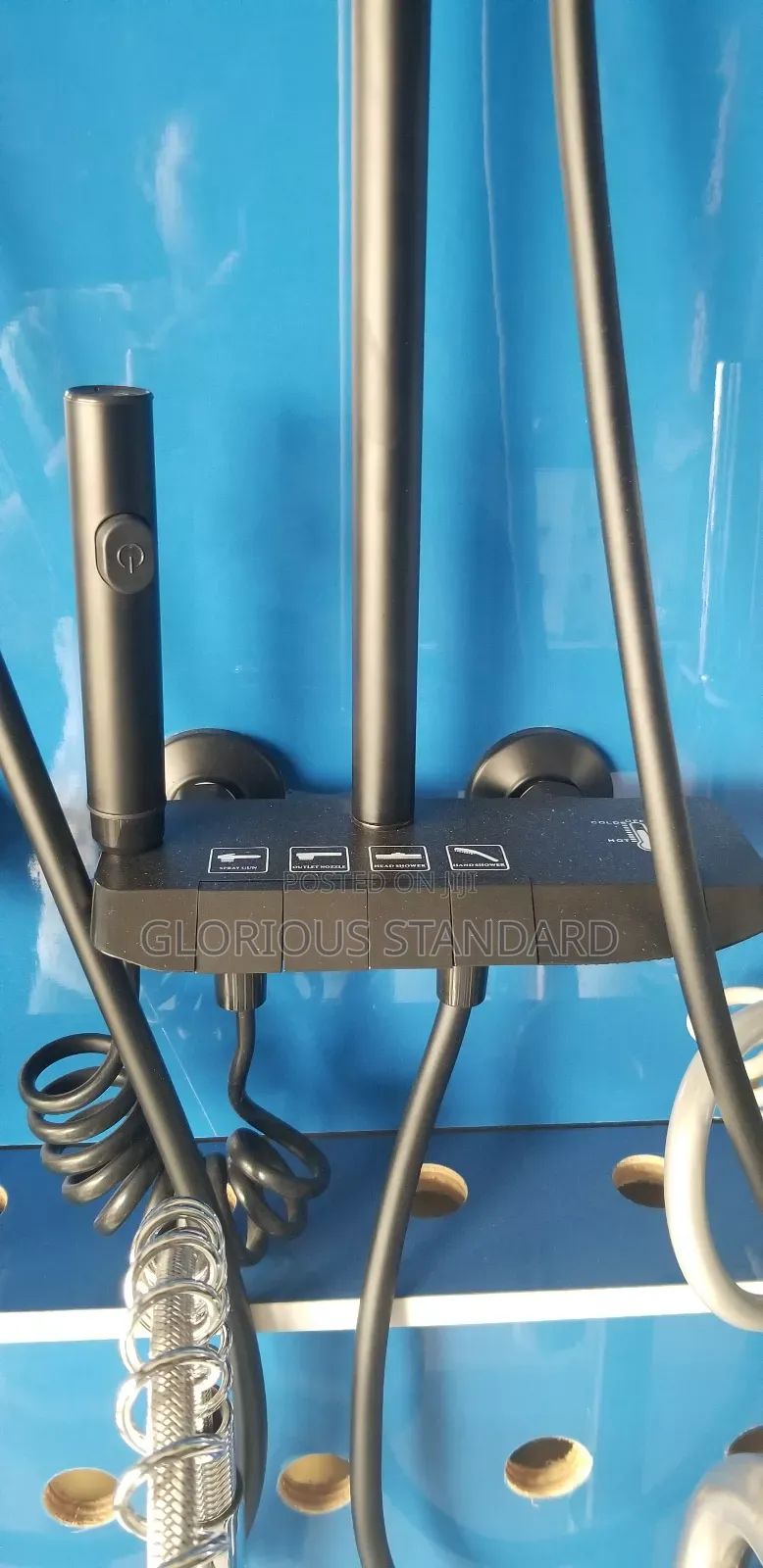 Piano Shower Mixer With Bum Bum Wash