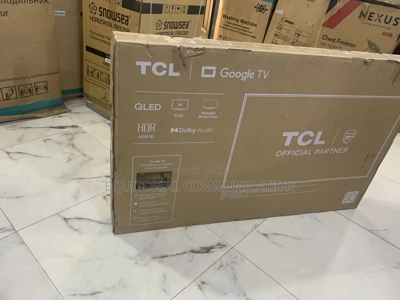 TCL 50" Quantum Dot Qled Smart Television