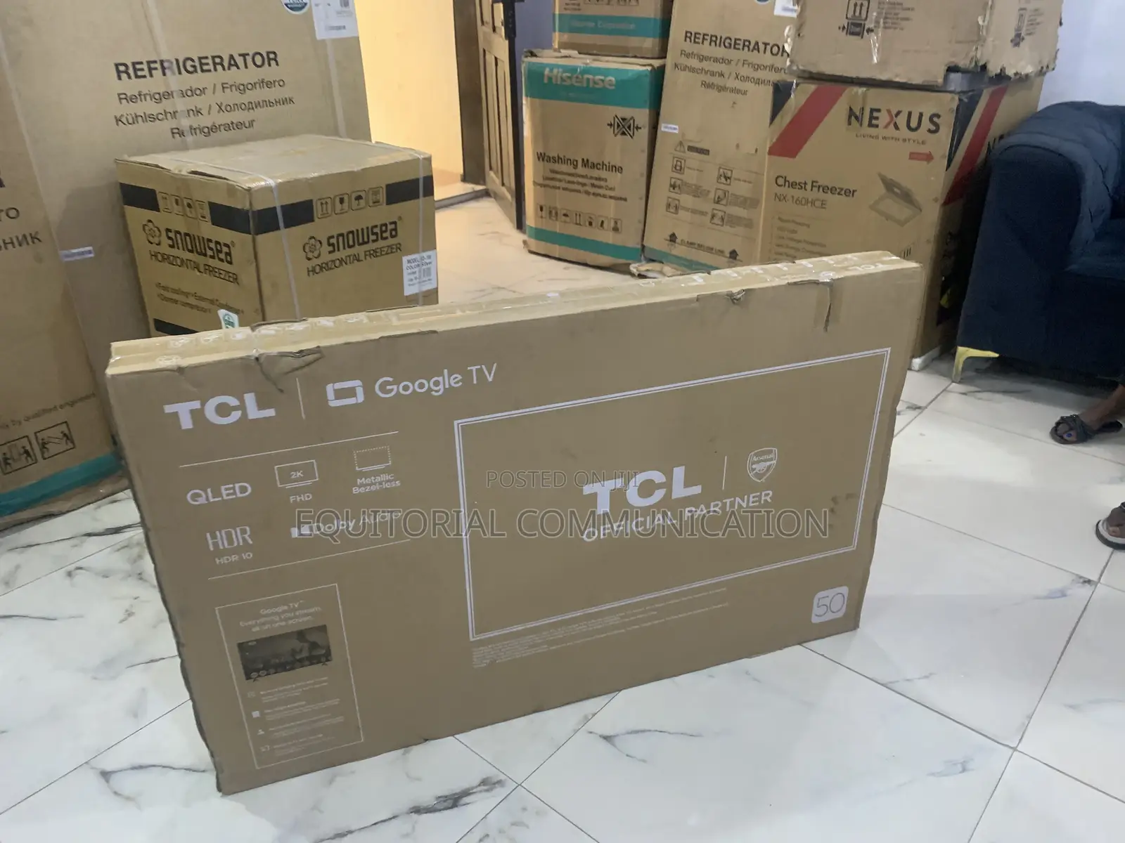 TCL 50" Qled Android/Google Tv Edition