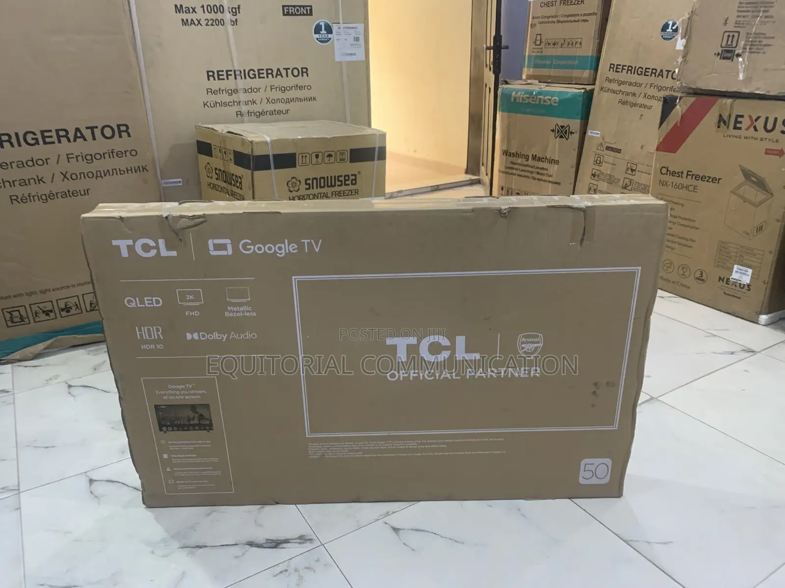 TCL 50" Qled Streaming Television