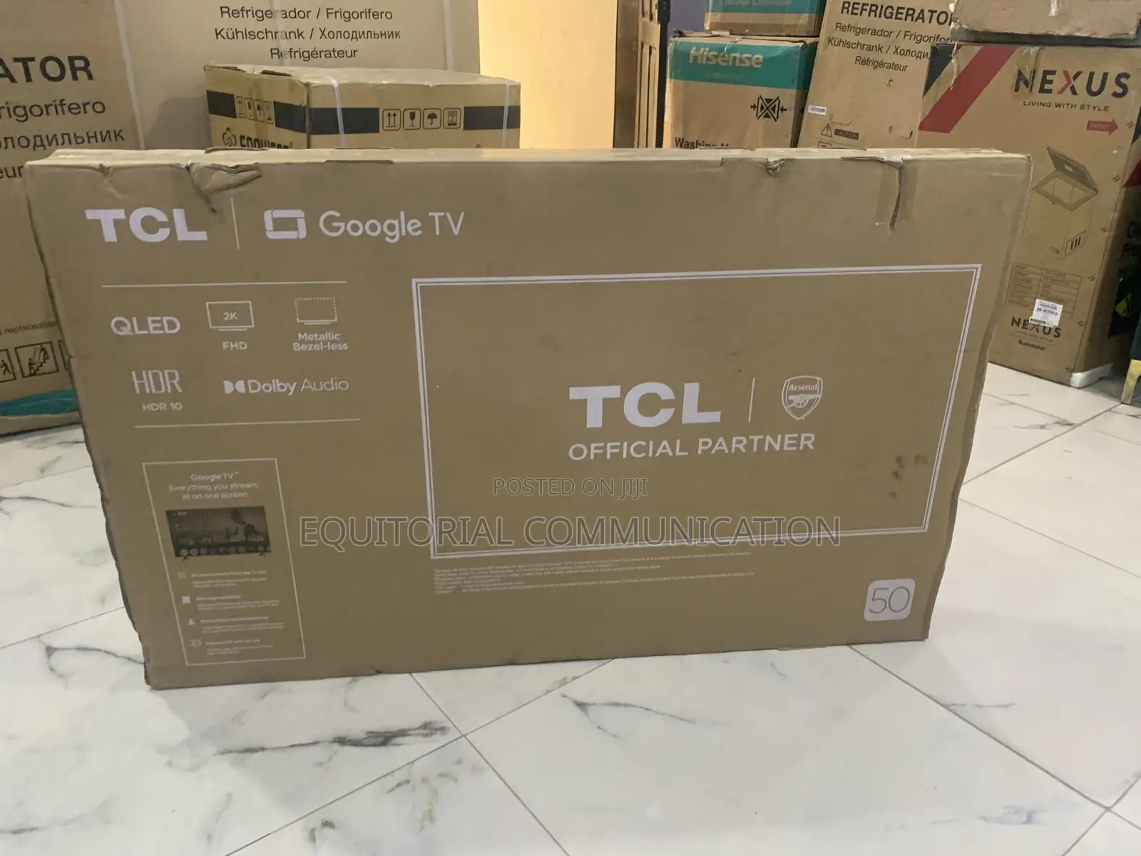 TCL 50" Qled Streaming Television