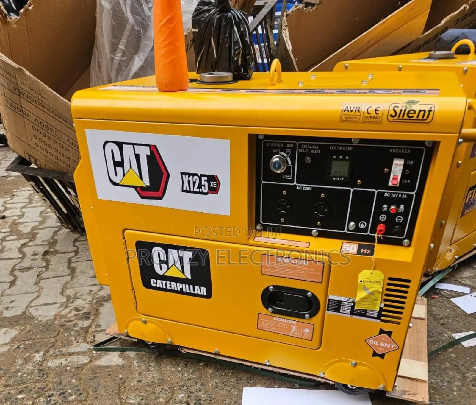 10kva Cat Diesel Soundproof Generator 100% Copper Coil