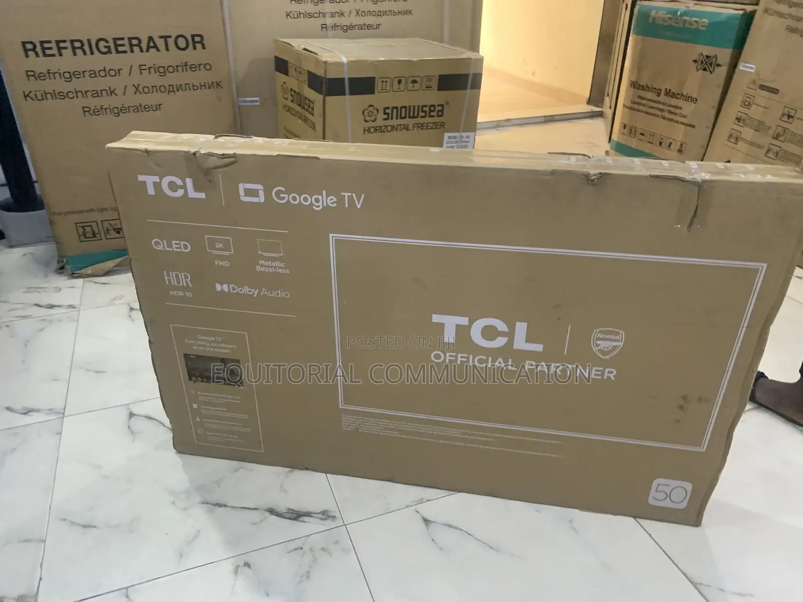 TCL 50-Inch Uhd Smart Qled Display