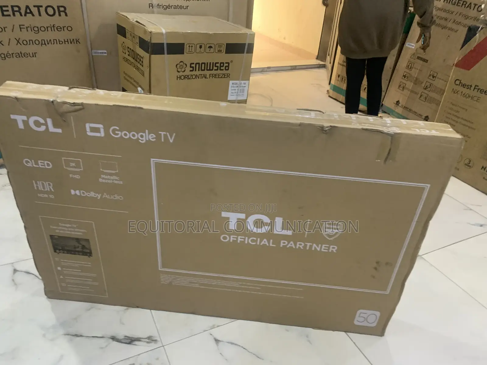 TCL 50" Qled Tv With Google Assistant