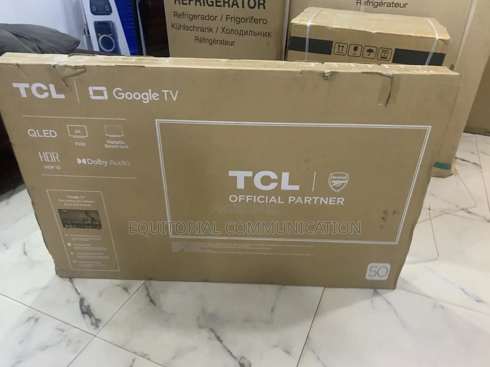 TCL 50" Qled Tv With Google Assistant